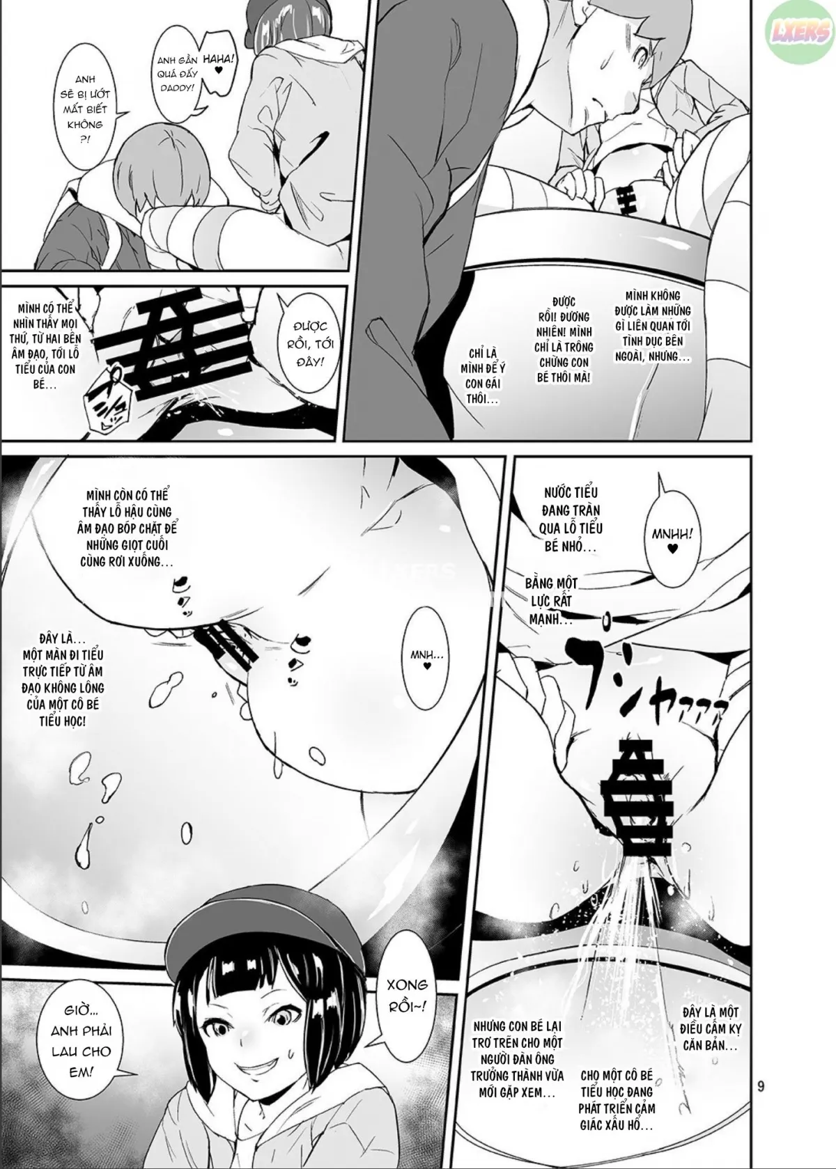 HentaiVN.net - Ảnh 8 - The Secret Sleepover [Himitsu No Otomarikai] - Oneshot