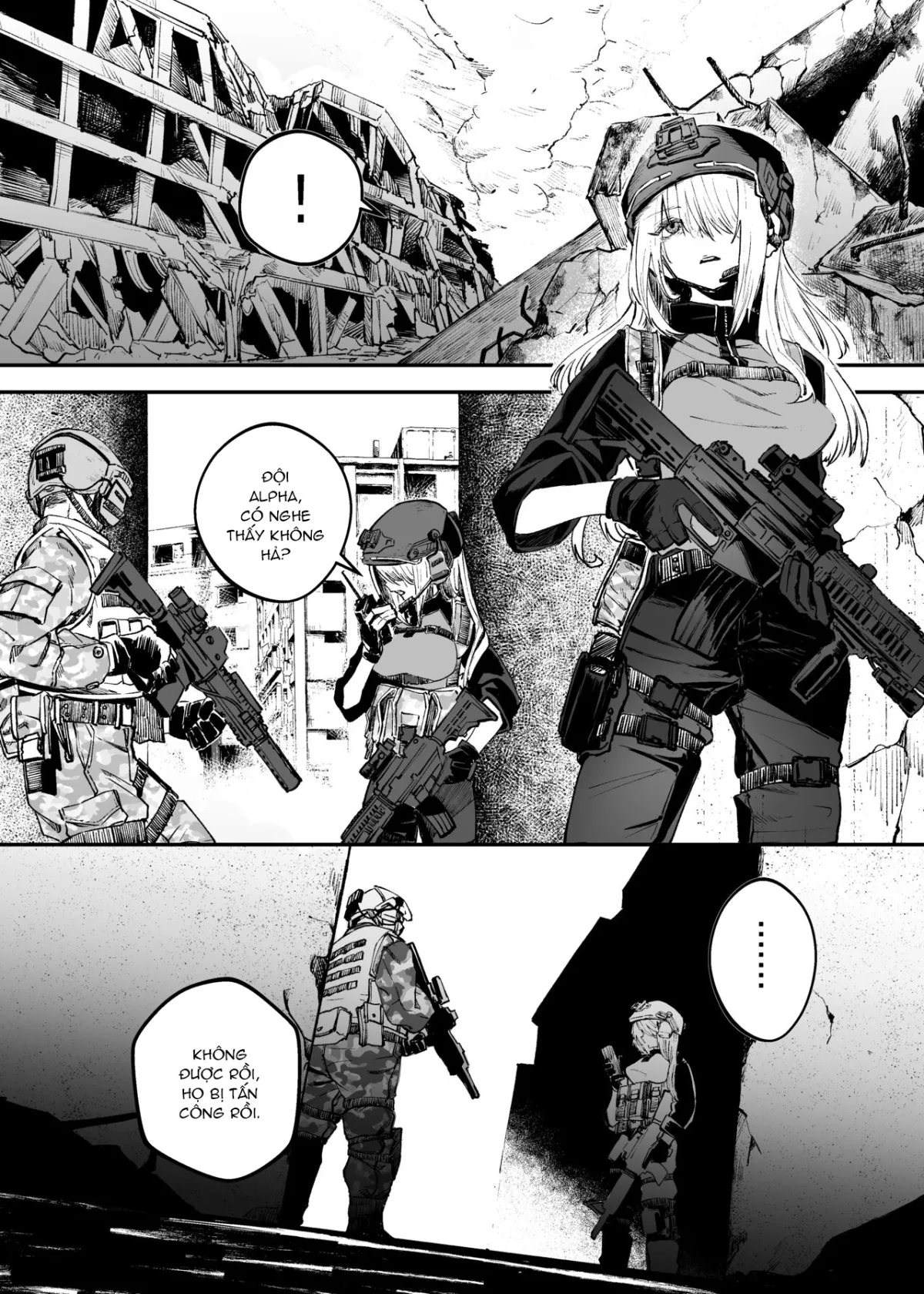 HentaiVN.net - Ảnh 10 - Thiếu nữ quân nhân thua trận [Busou Joshi Kanzen Haiboku; 武装女子完全敗北] - Oneshot