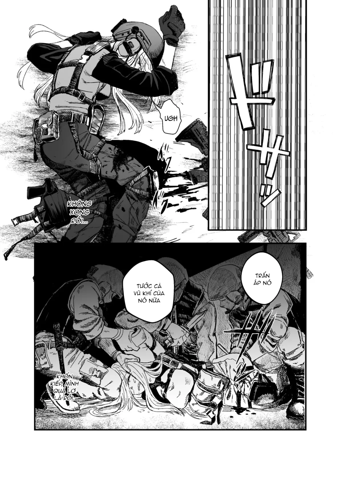 HentaiVN.net - Ảnh 15 - Thiếu nữ quân nhân thua trận [Busou Joshi Kanzen Haiboku; 武装女子完全敗北] - Oneshot