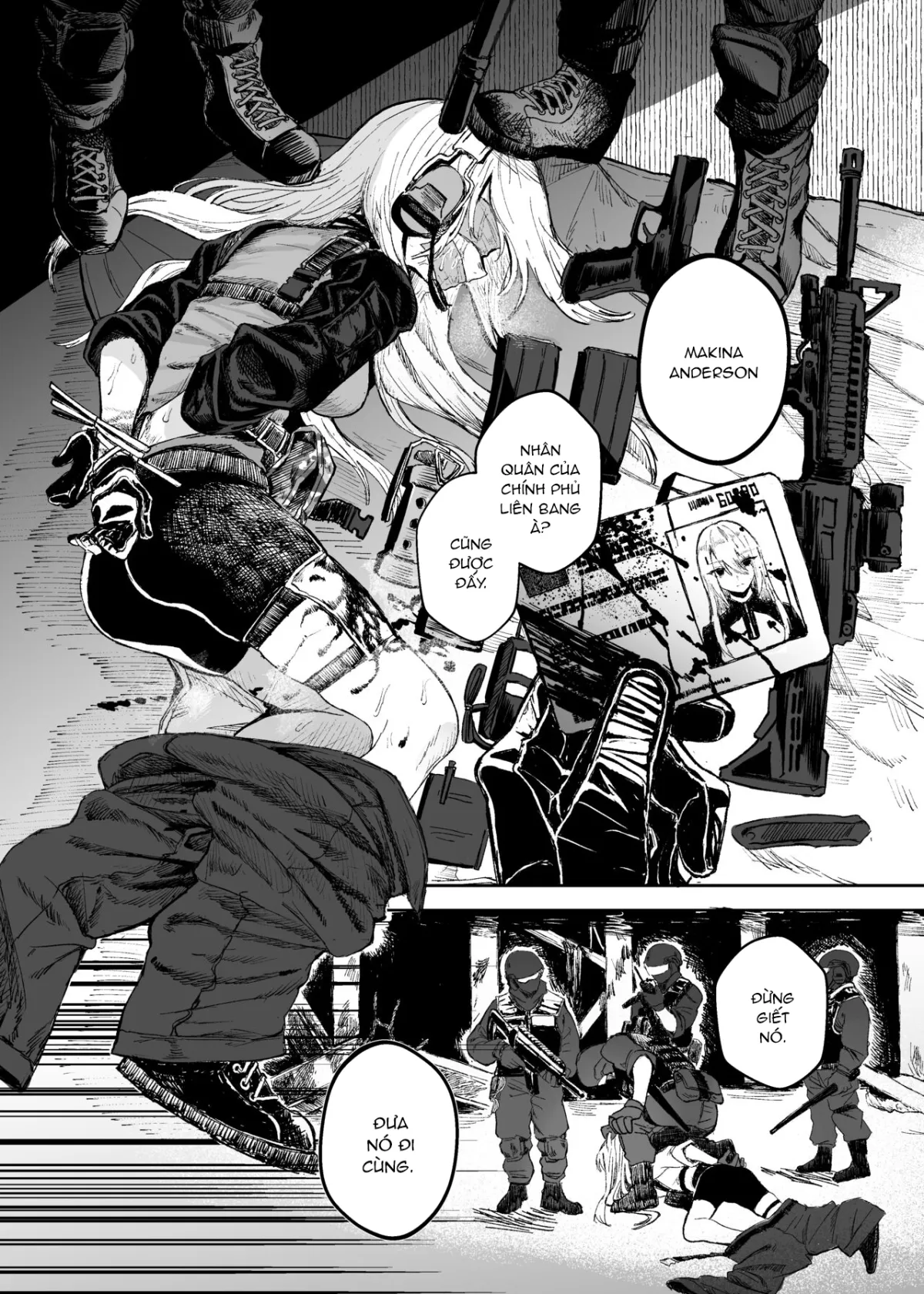 HentaiVN.net - Ảnh 16 - Thiếu nữ quân nhân thua trận [Busou Joshi Kanzen Haiboku; 武装女子完全敗北] - Oneshot