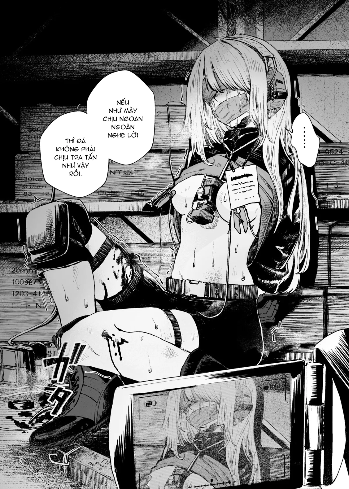 HentaiVN.net - Ảnh 18 - Thiếu nữ quân nhân thua trận [Busou Joshi Kanzen Haiboku; 武装女子完全敗北] - Oneshot