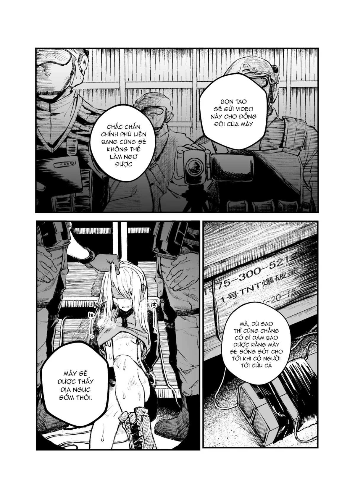 HentaiVN.net - Ảnh 19 - Thiếu nữ quân nhân thua trận [Busou Joshi Kanzen Haiboku; 武装女子完全敗北] - Oneshot