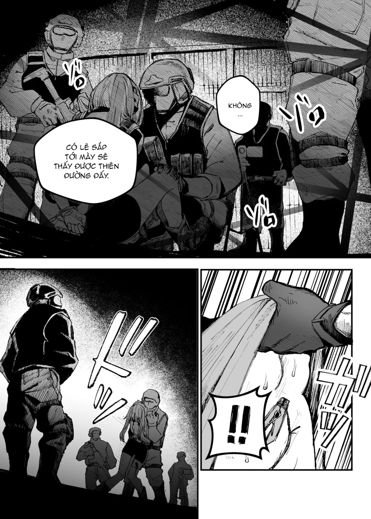 HentaiVN.net - Ảnh 20 - Thiếu nữ quân nhân thua trận [Busou Joshi Kanzen Haiboku; 武装女子完全敗北] - Oneshot