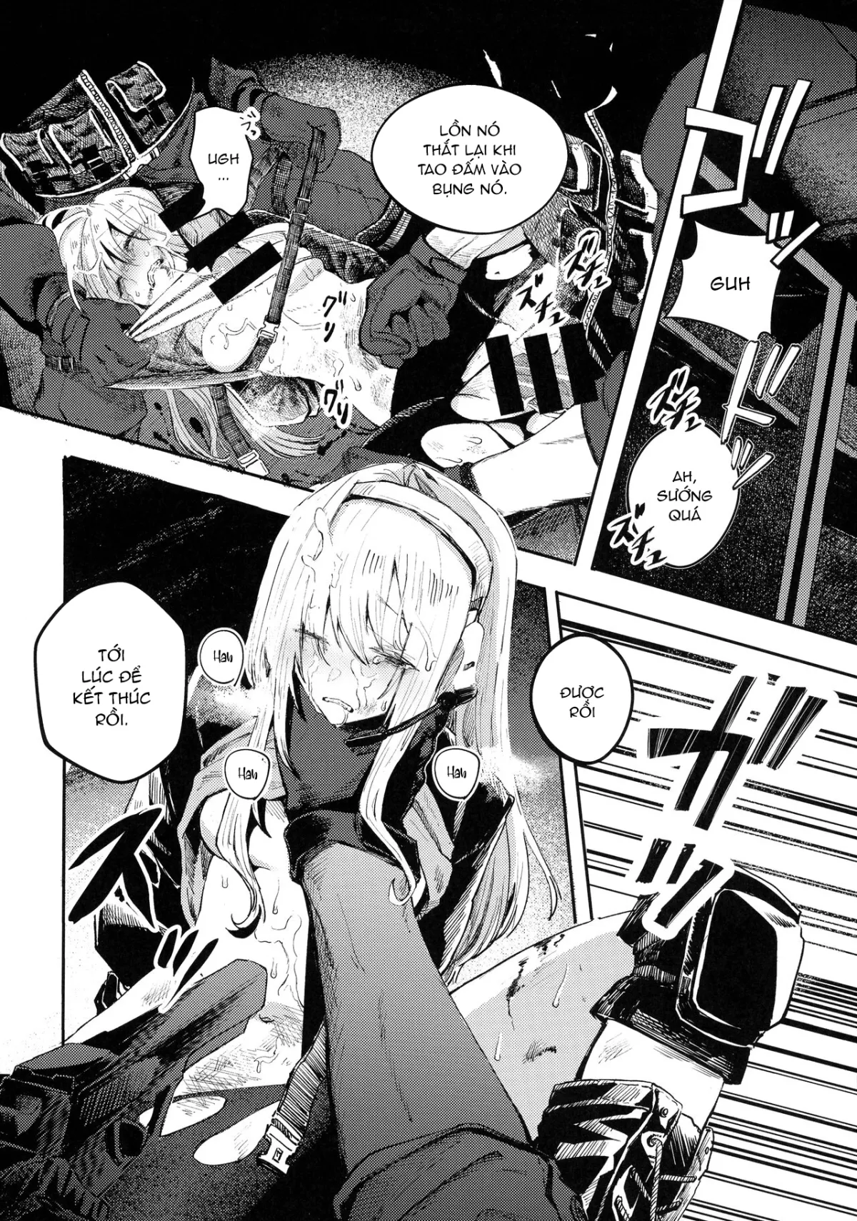 HentaiVN.net - Ảnh 27 - Thiếu nữ quân nhân thua trận [Busou Joshi Kanzen Haiboku; 武装女子完全敗北] - Oneshot