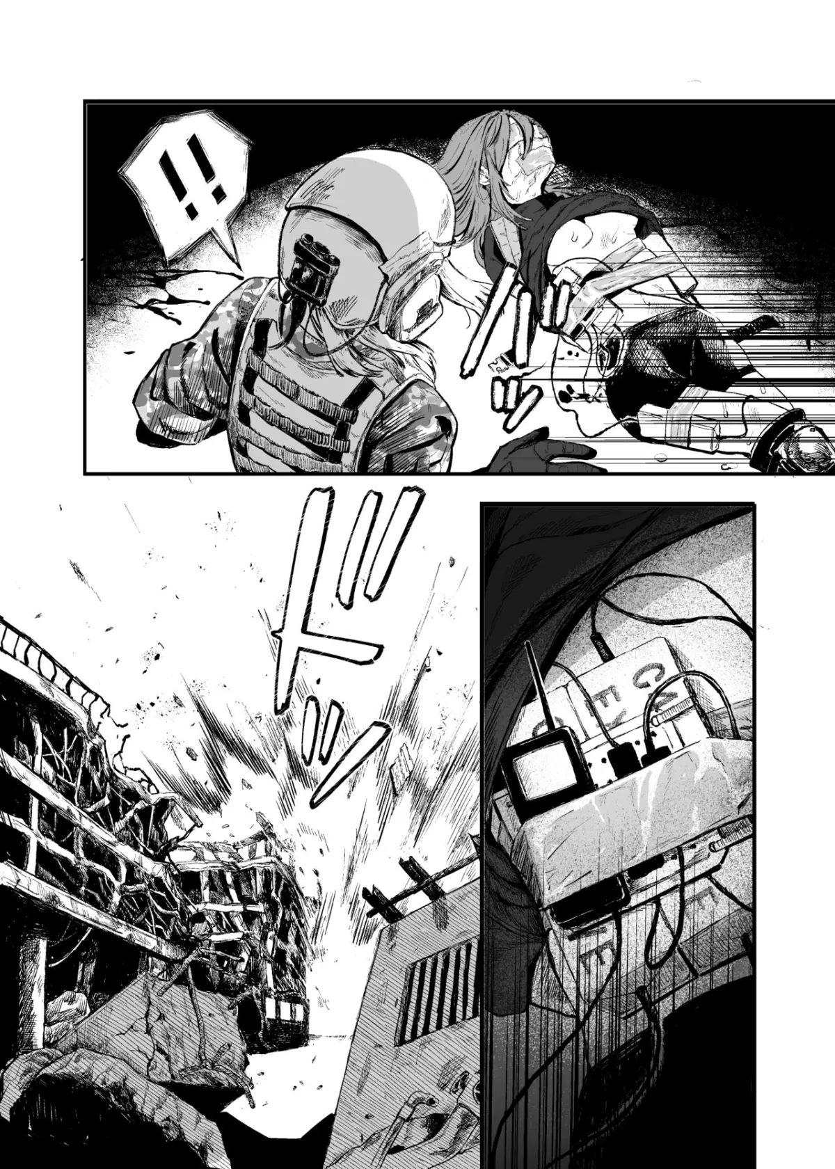 HentaiVN.net - Ảnh 9 - Thiếu nữ quân nhân thua trận [Busou Joshi Kanzen Haiboku; 武装女子完全敗北] - Oneshot