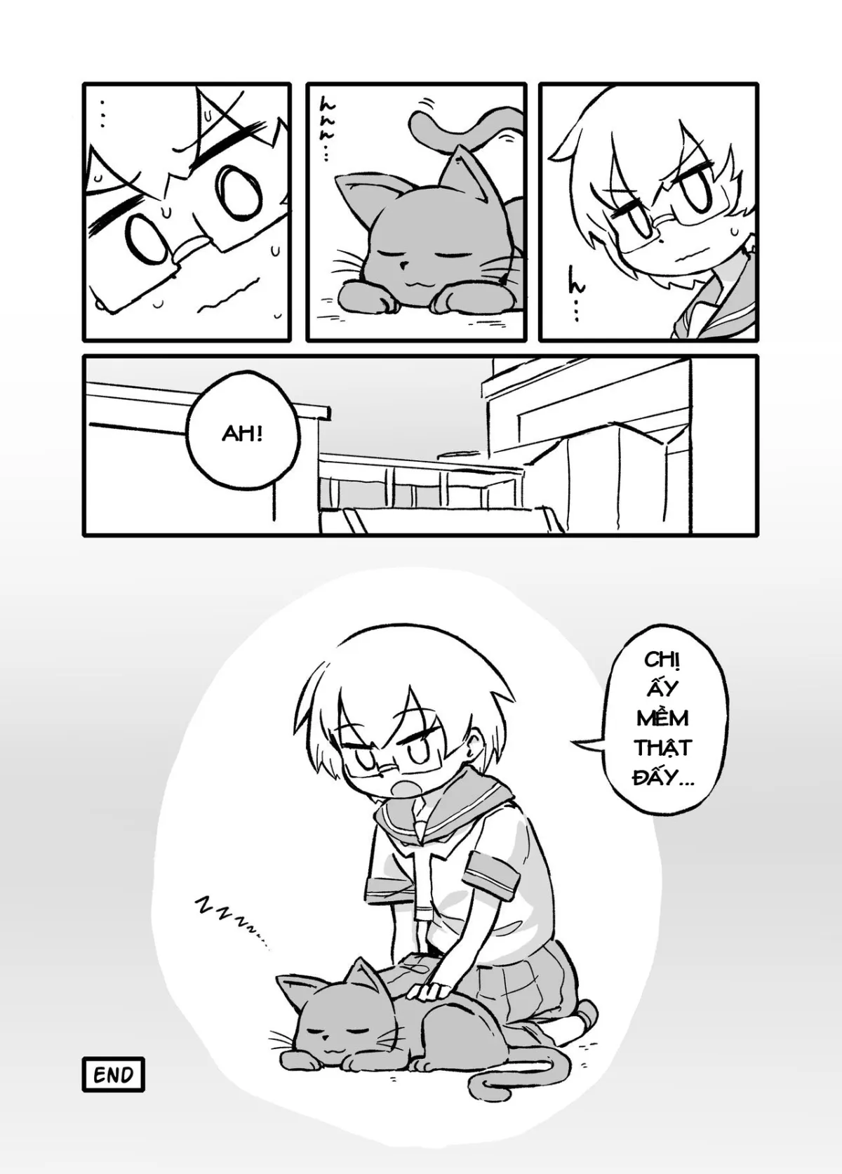 HentaiVN.net - Ảnh 17 - Ueno-san wa Naderaretai (Ueno-san wa Bukiyou) - Oneshot không mắm không muối