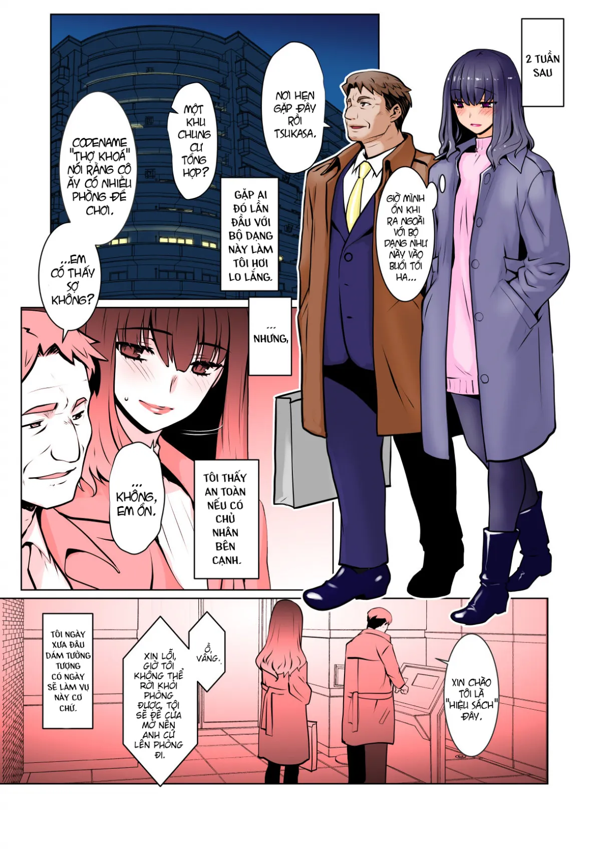 HentaiVN.net - Ảnh 11 - Bỏ việc công ty, tôi đi làm đĩ [Kaika Aru Hana ga Mebuku Hanashi] - Chap 2