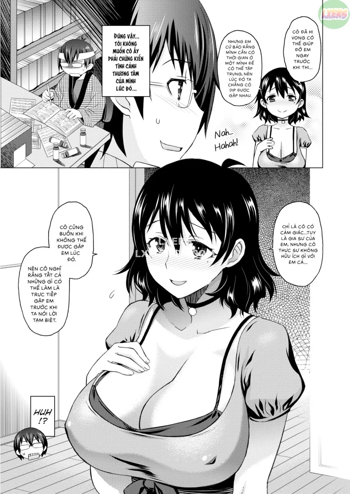 HentaiVN.net - Ảnh 3 - Cô gia sư cũng là bạn gái tôi - Oneshot