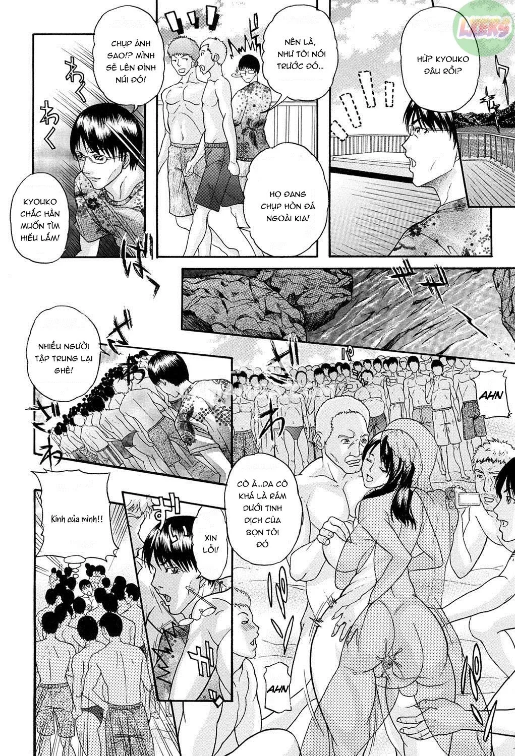 HentaiVN.net - Ảnh 18 - Uwasa No Oku-San, DoHentai! [Hitozuma Kyouko To Shimasen Ka?] - Chap 4