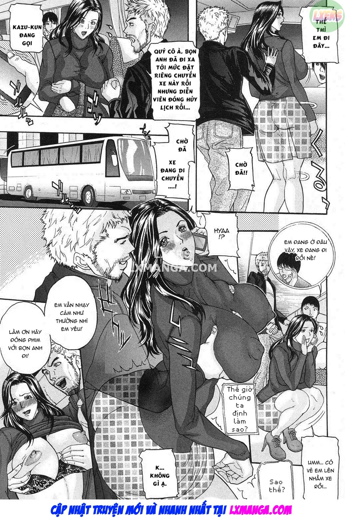 HentaiVN.net - Ảnh 6 - Uwasa No Oku-San, DoHentai! [Hitozuma Kyouko To Shimasen Ka?] - Chap 6 - [END]