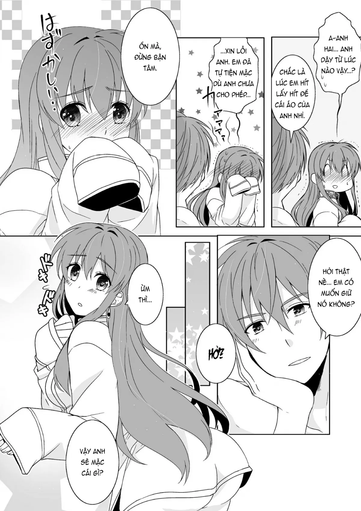 HentaiVN.net - Ảnh 6 - Chiếc Áo Của Anh Trai Tôi [My Brother's Shirt] - 1shot