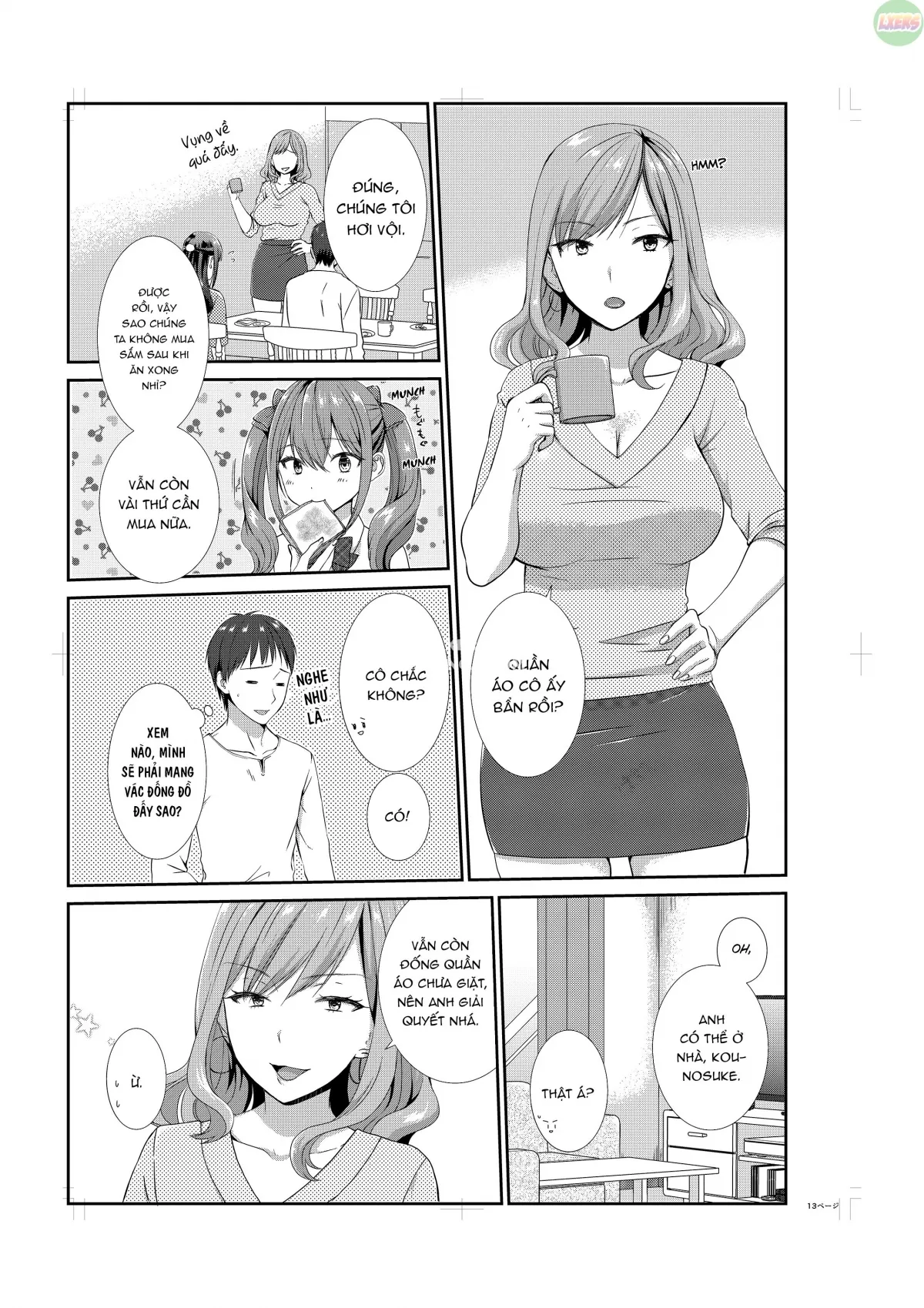 HentaiVN.net - Ảnh 10 - Ecchi na Itoko to Doukyosei Katsu - Chap 4