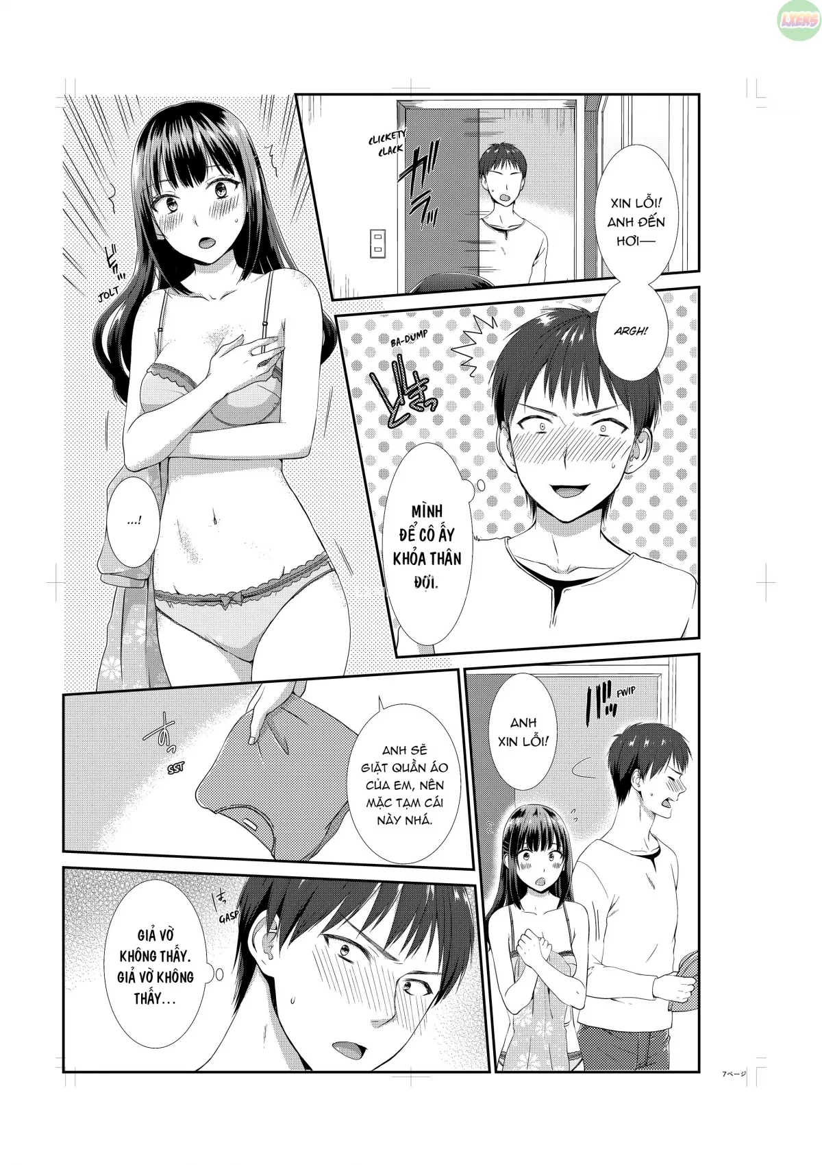 HentaiVN.net - Ảnh 4 - Ecchi na Itoko to Doukyosei Katsu - Chap 4
