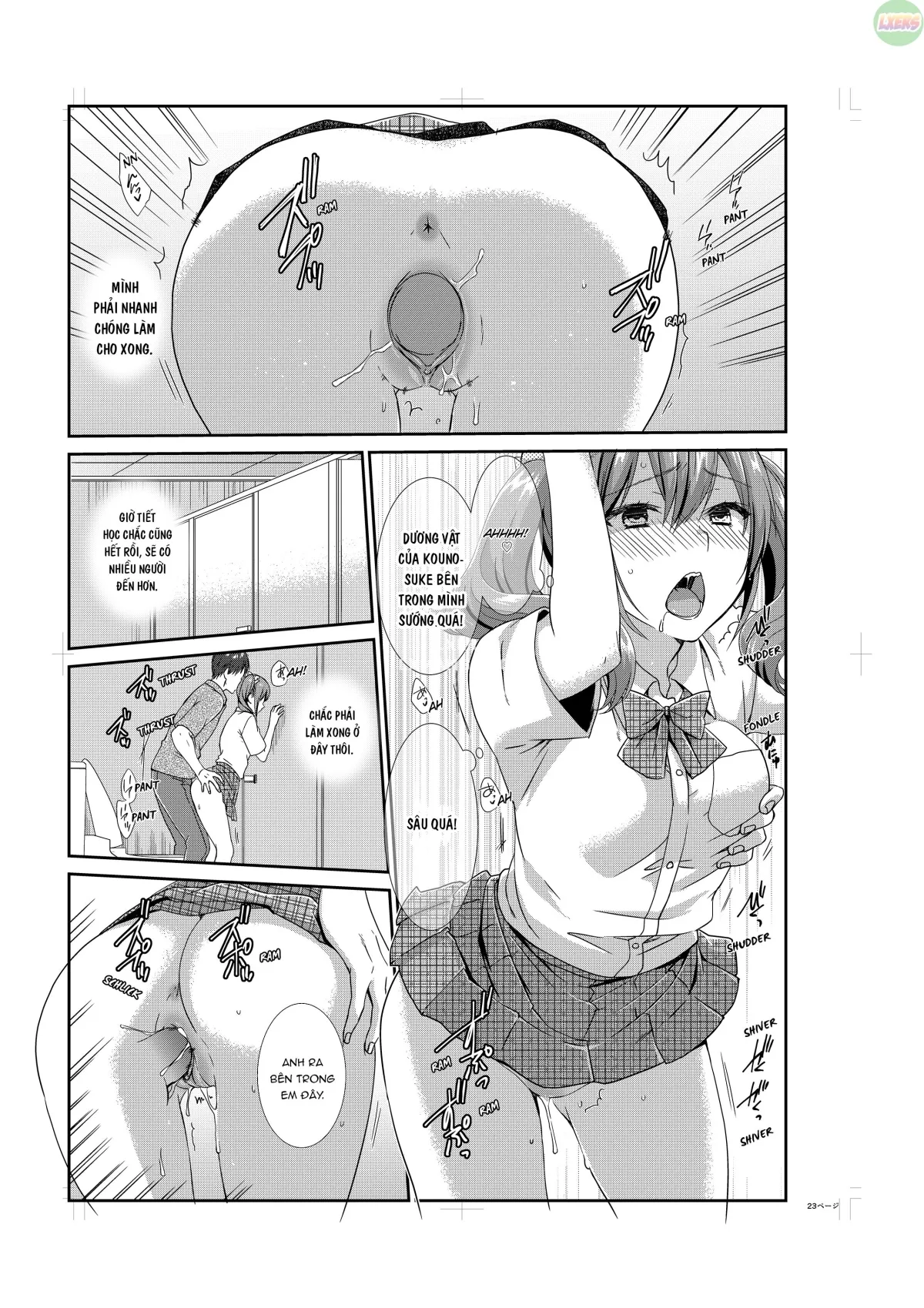 HentaiVN.net - Ảnh 15 - Ecchi na Itoko to Doukyosei Katsu - Chap 5 - [END]
