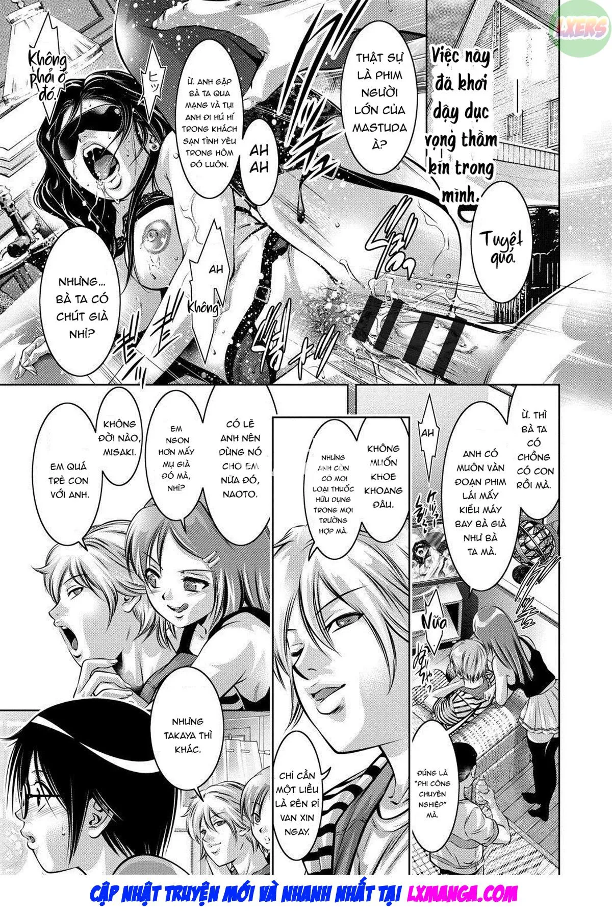 HentaiVN.net - Ảnh 7 - Haha To Ko No Kanbi Na Choukyou Kouza - Chap 1