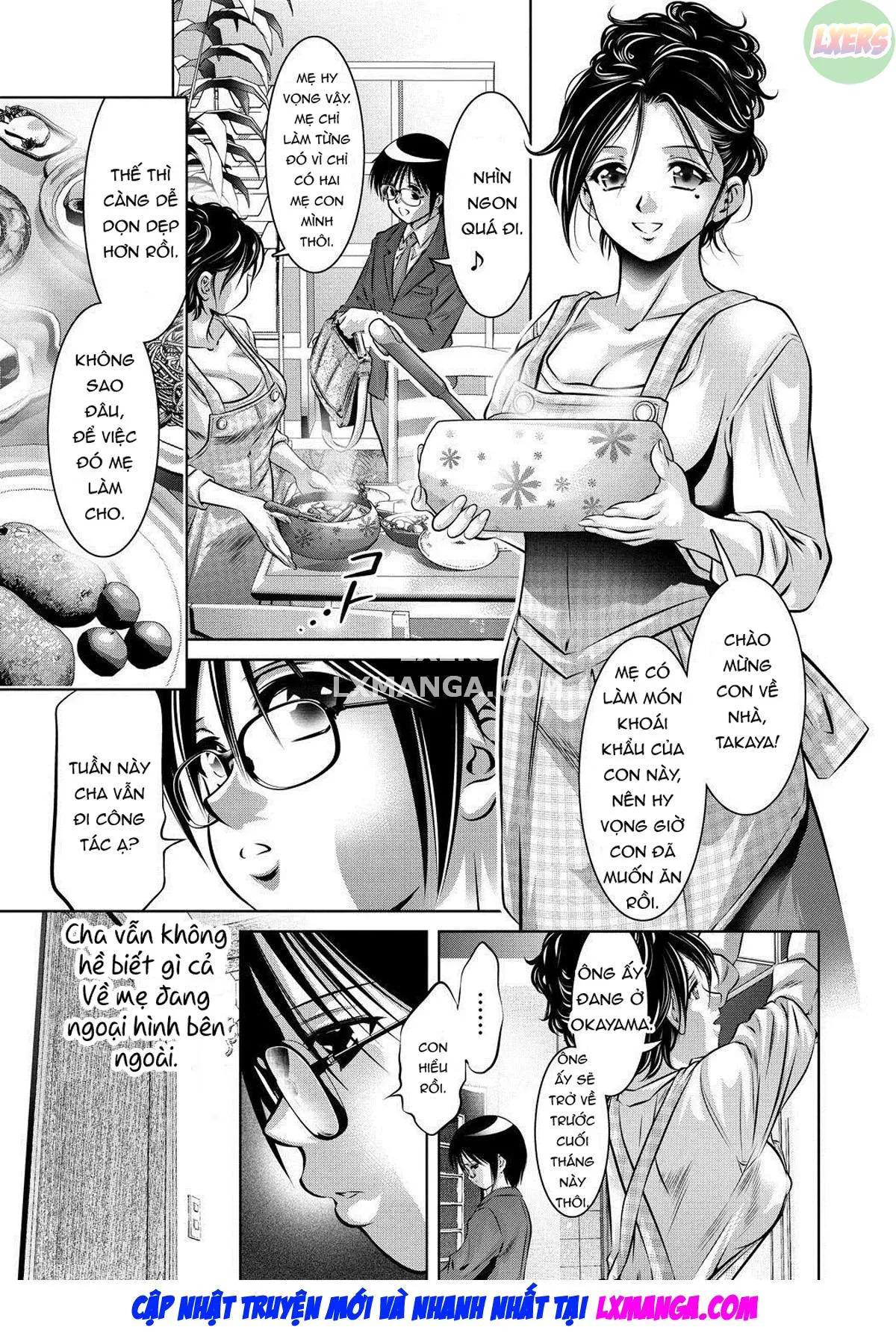 HentaiVN.net - Ảnh 6 - Haha To Ko No Kanbi Na Choukyou Kouza - Chap 2