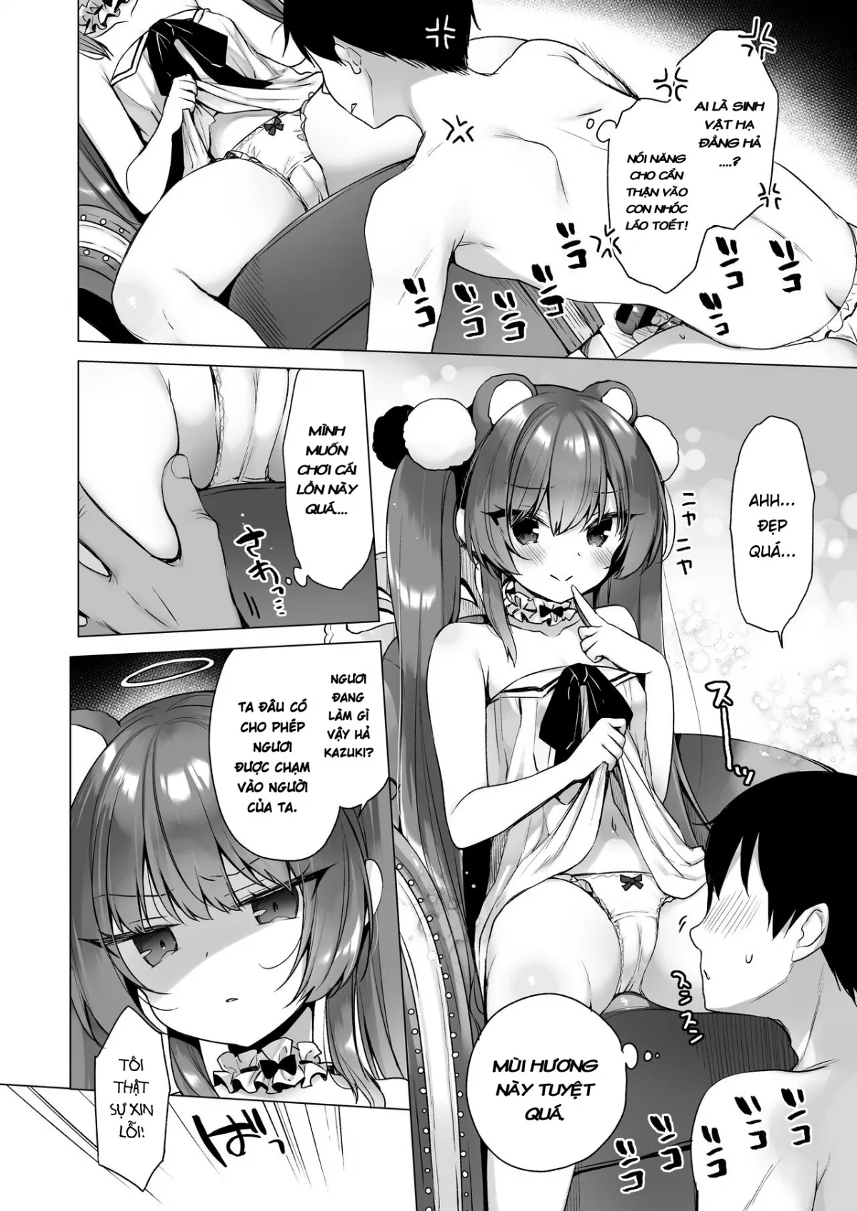 HentaiVN.net - Ảnh 7 - Kế hoạch sa ngã 2 [Daten Keikaku 2 -Mesugaki Tenshi o Wakarasete Otosu, Fallen Plan 2 -Teaching the Bratty Angel a Lesson as she Falls-] - Oneshot