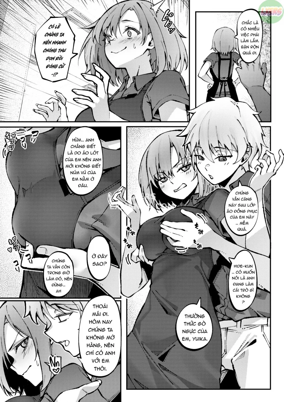 HentaiVN.net - Ảnh 5 - Công việc Lãng mạn - Oneshot