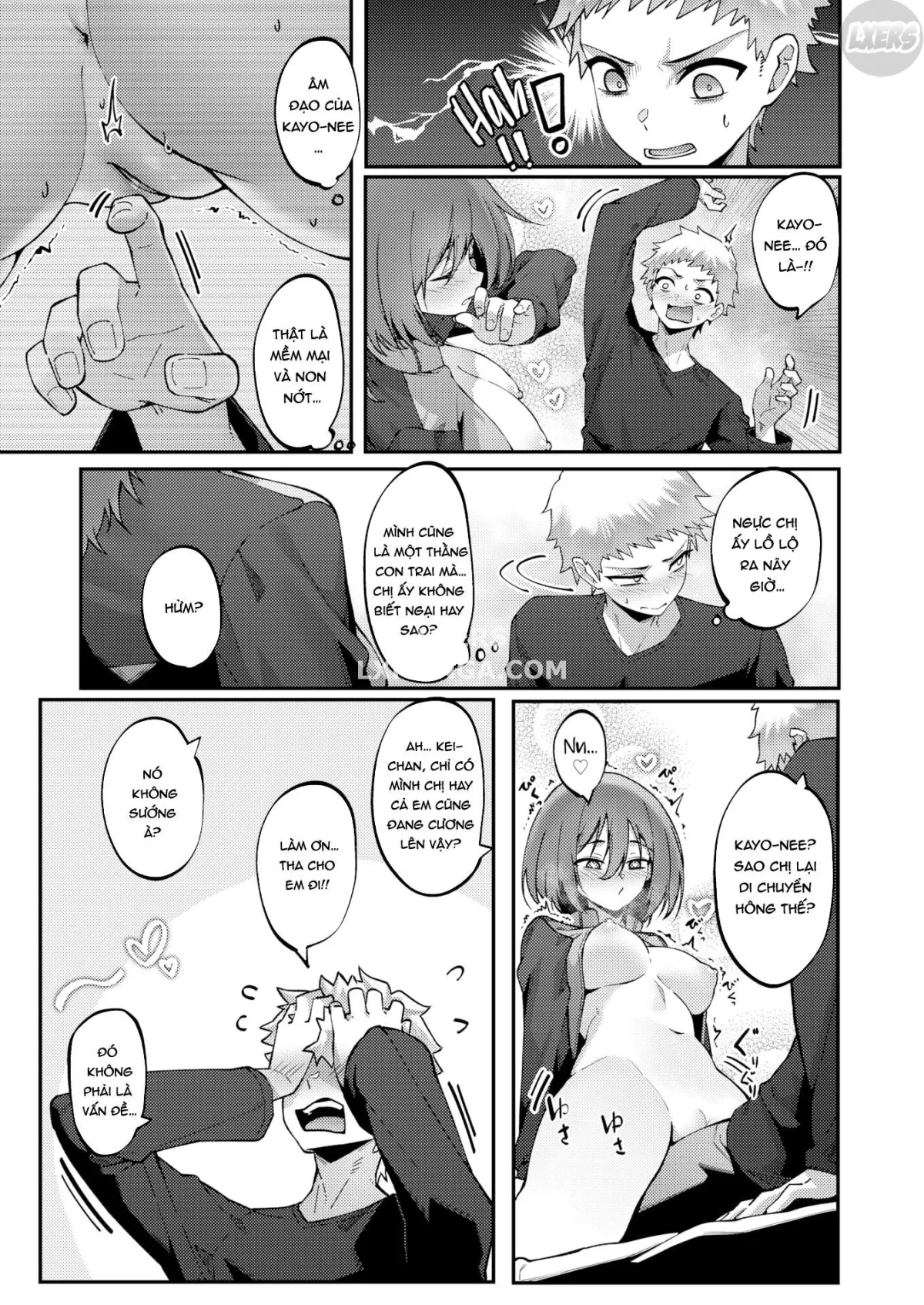 HentaiVN.net - Ảnh 11 - Chị em đùm bọc - Oneshot