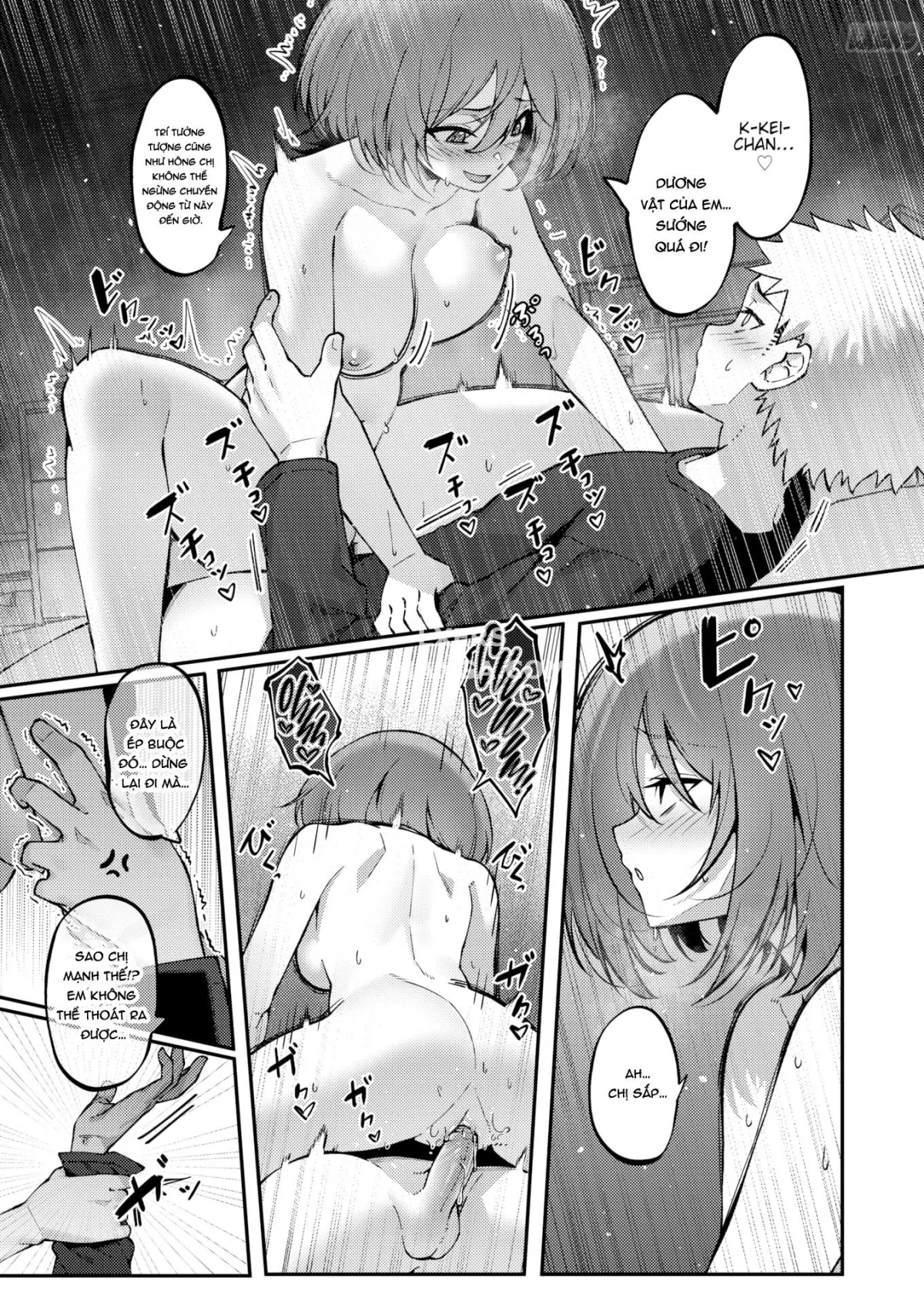 HentaiVN.net - Ảnh 15 - Chị em đùm bọc - Oneshot