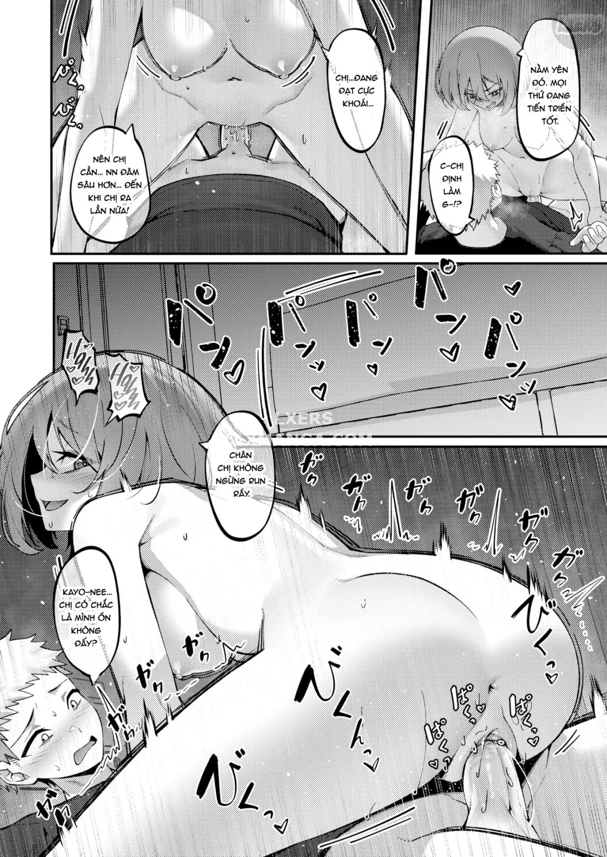 HentaiVN.net - Ảnh 16 - Chị em đùm bọc - Oneshot