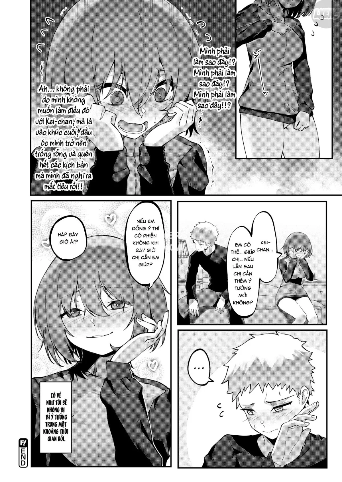 HentaiVN.net - Ảnh 20 - Chị em đùm bọc - Oneshot