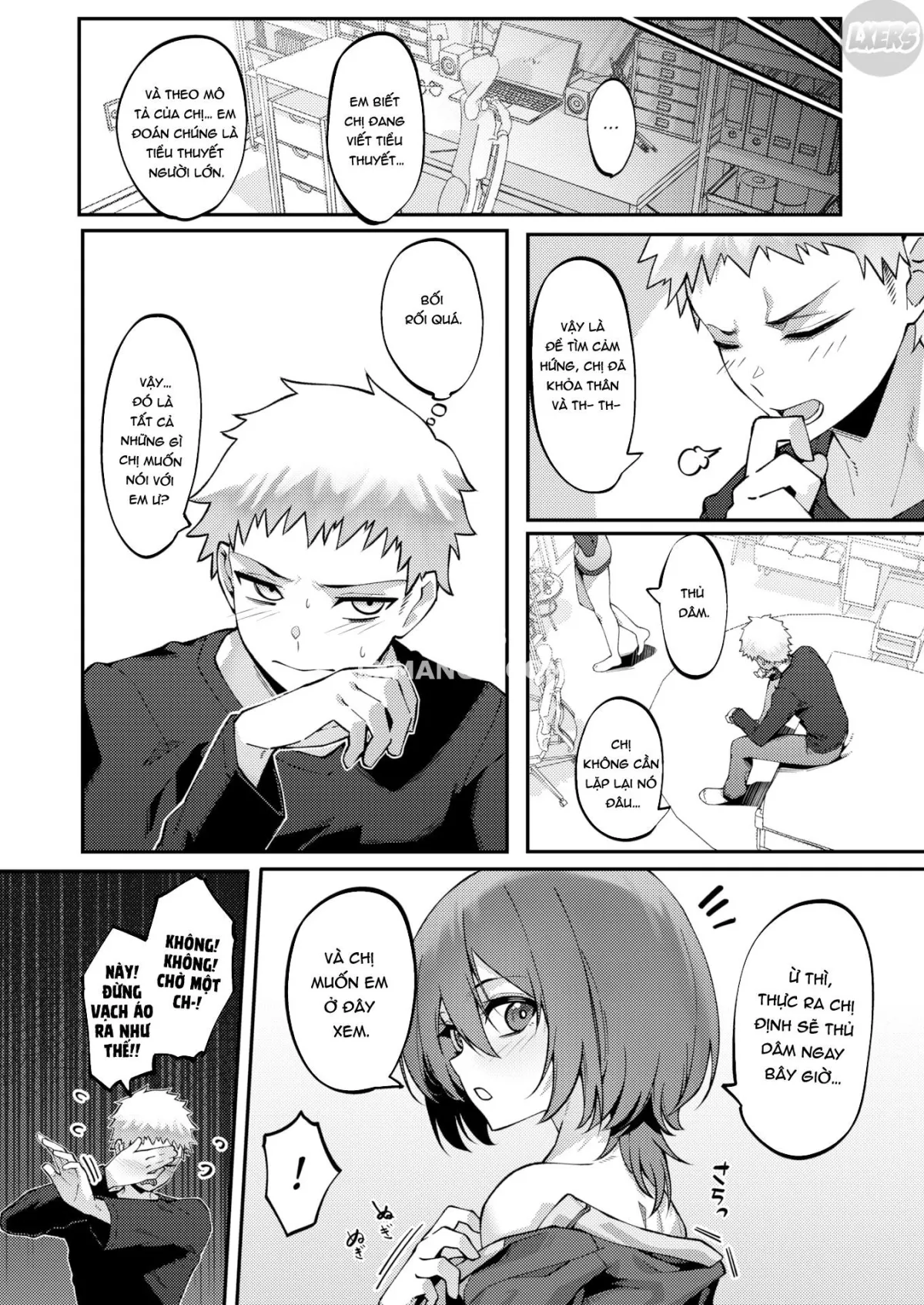 HentaiVN.net - Ảnh 8 - Chị em đùm bọc - Oneshot
