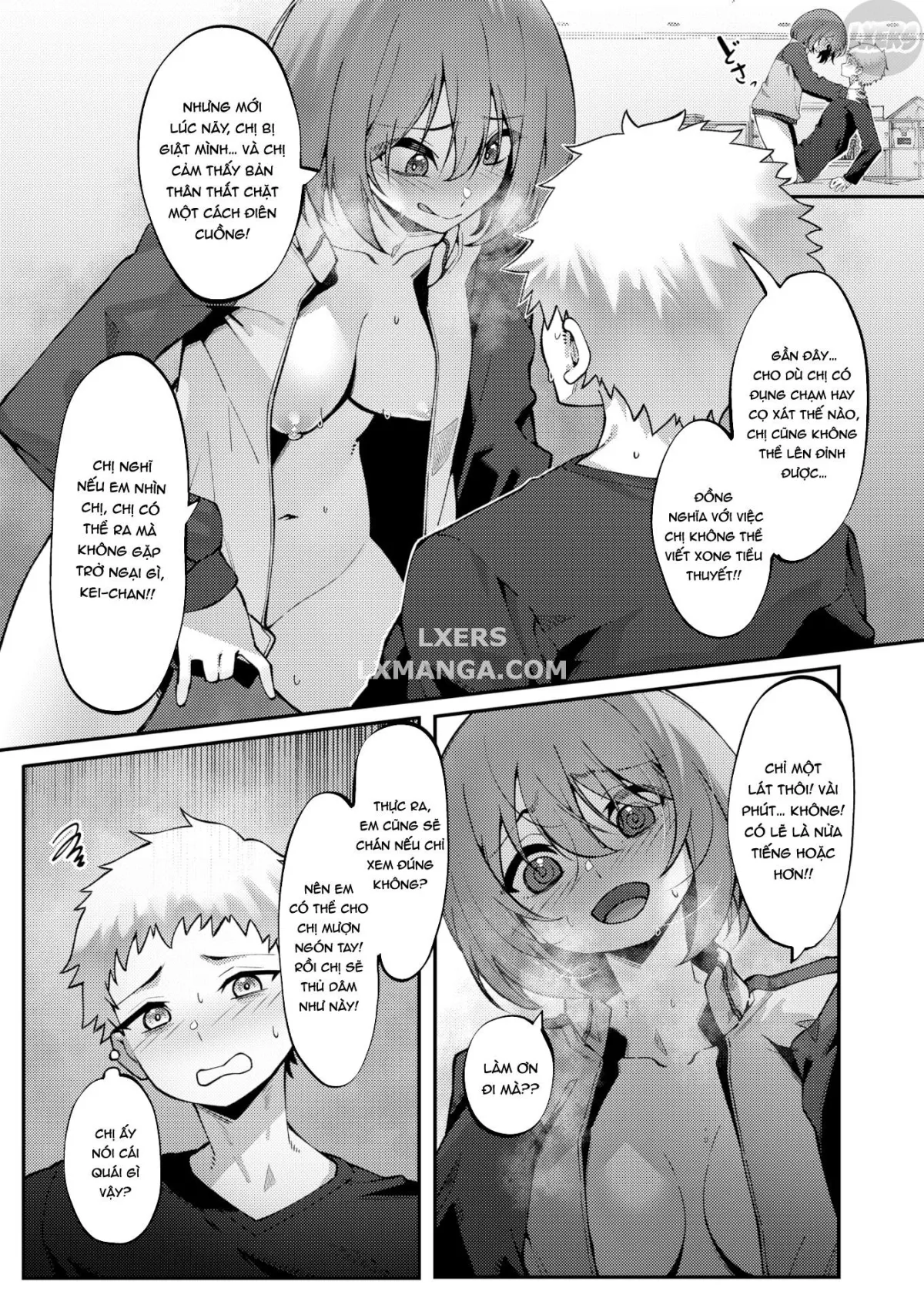 HentaiVN.net - Ảnh 9 - Chị em đùm bọc - Oneshot