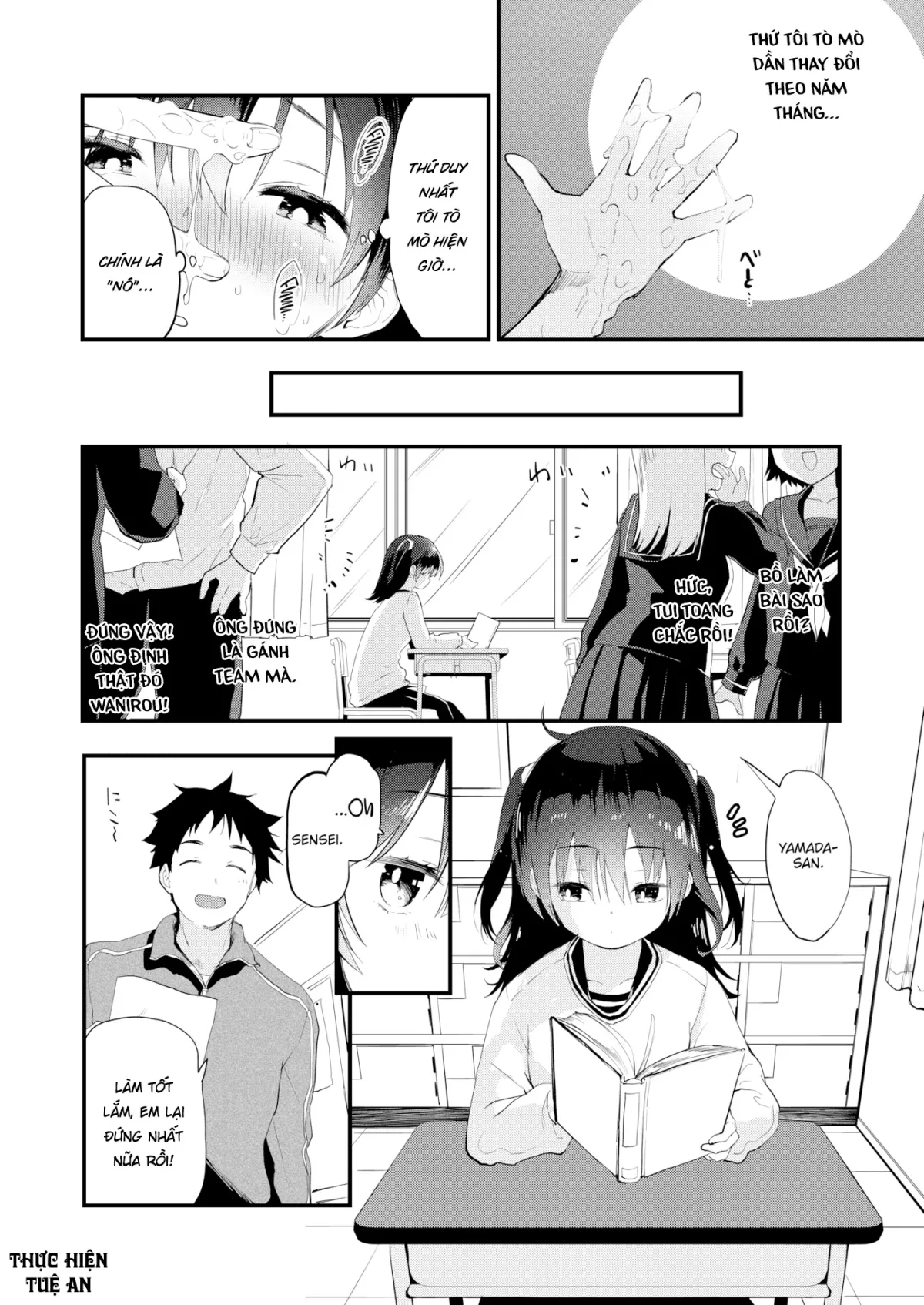HentaiVN.net - Ảnh 5 - Thầy ơi, em nứng! - Oneshot
