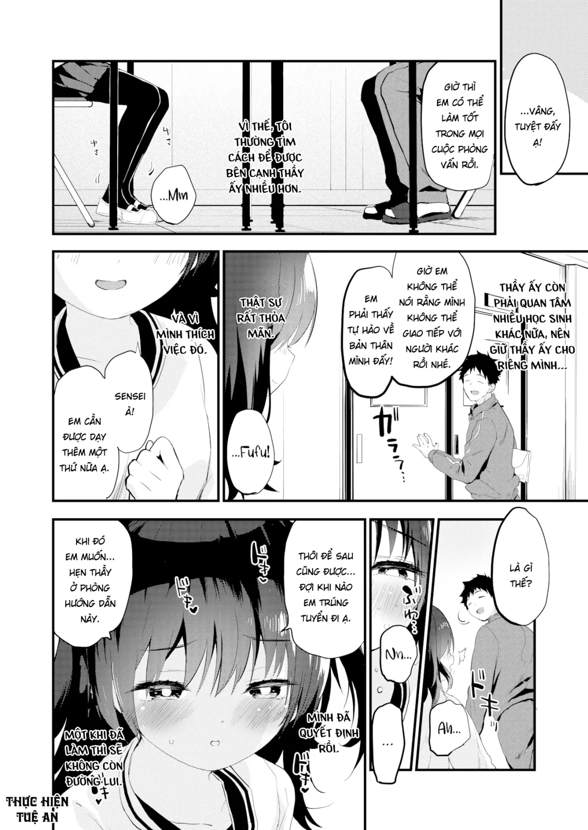 HentaiVN.net - Ảnh 7 - Thầy ơi, em nứng! - Oneshot