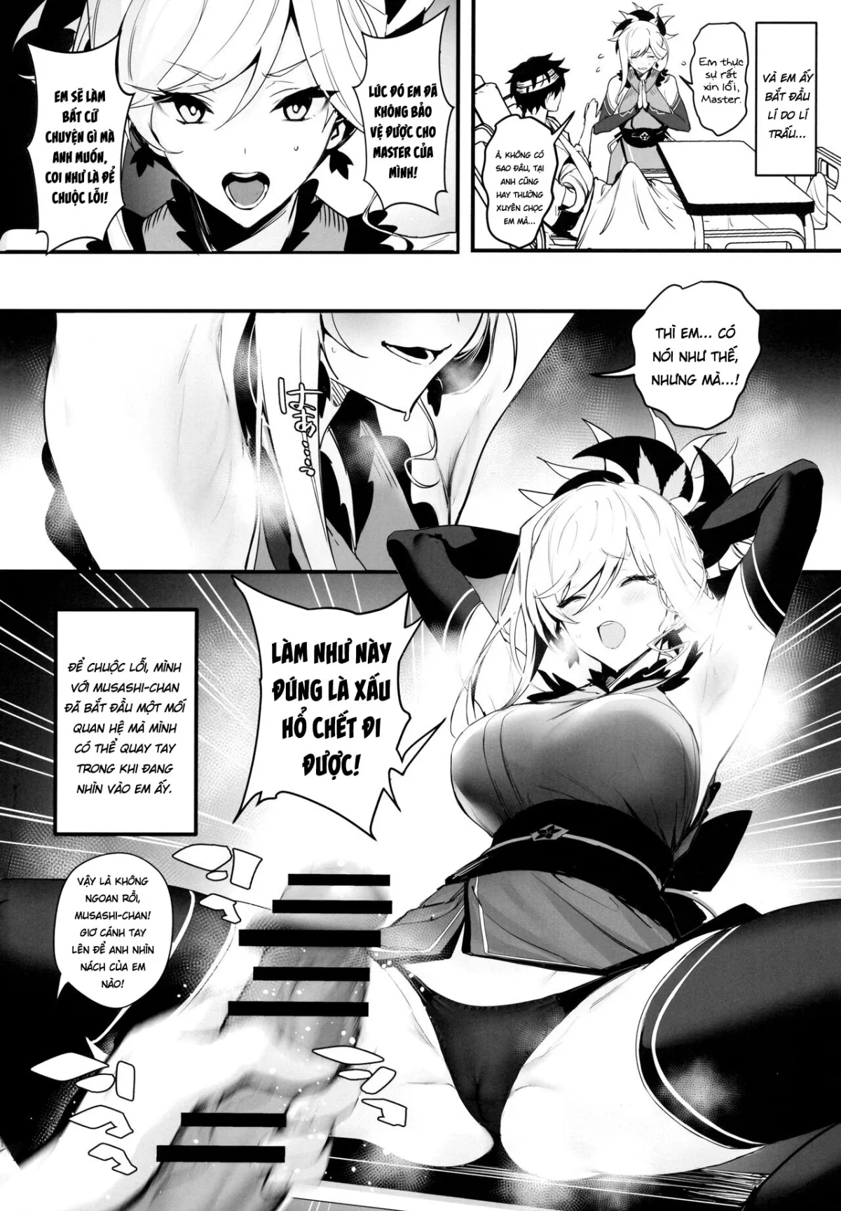 HentaiVN.net - Ảnh 5 - ServaLove! Vol2! A Late-Blooming Musashi-chan in Love is Defeated by Nipple Torture and Lovey-Dovey Sex - Oneshot nứng