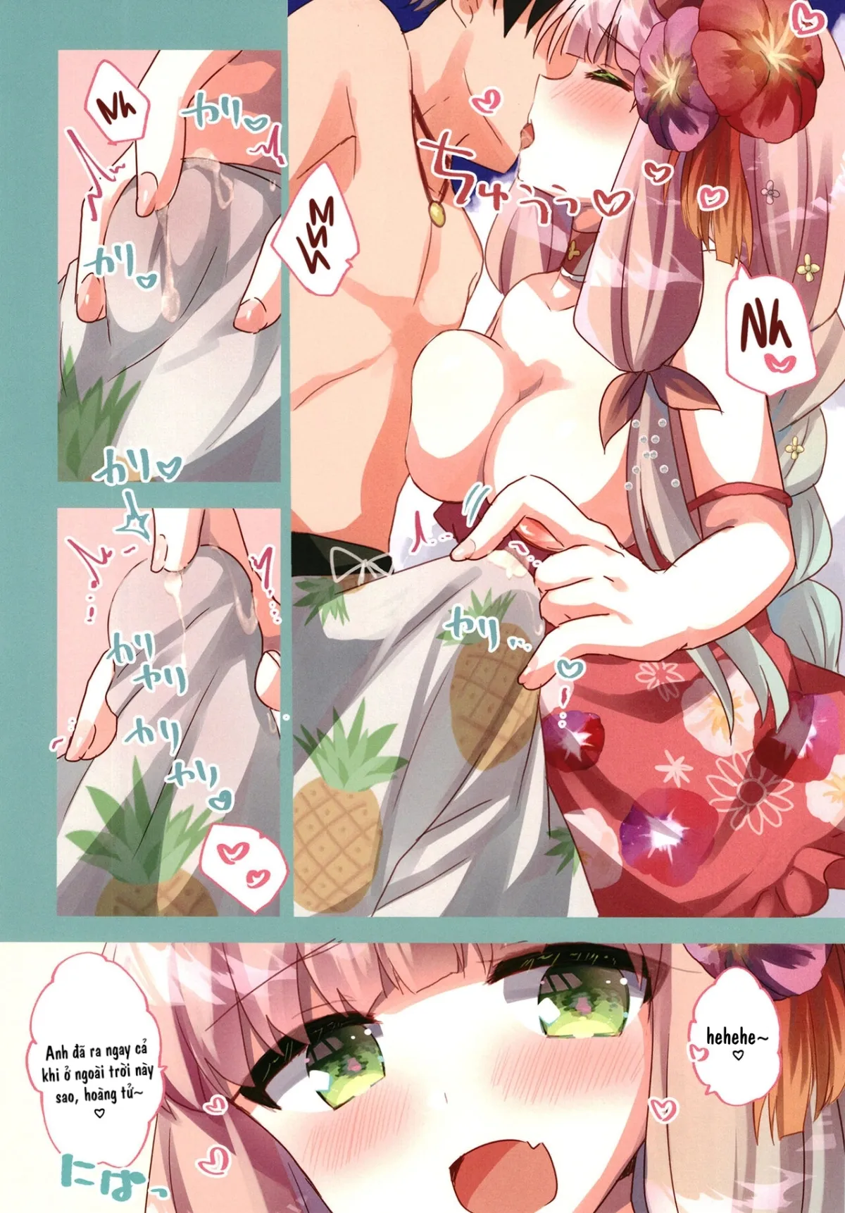 HentaiVN.net - Ảnh 5 - Làm tình trên bãi biển [PriConne Konekone Re:Dive! Full color] - Oneshot