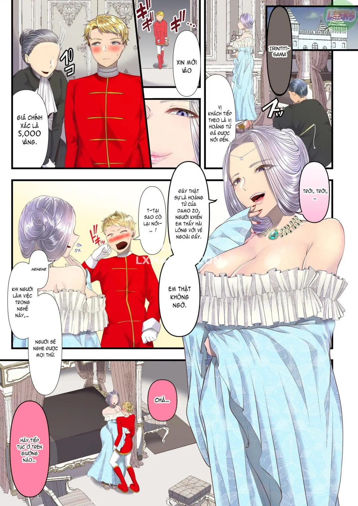 HentaiVN.net - Ảnh 10 - I Became A A Masochist And Sold Out My Country At The Hands Of This High Class Prostitute. [Koukyuu Shoufu No Baikoku Maso-Ka Choukyou ~Juusha Baikyaku Hen~] - Oneshot