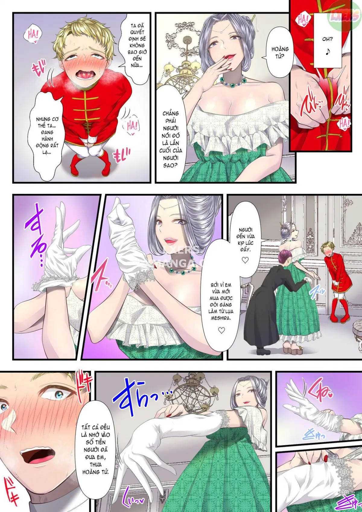 HentaiVN.net - Ảnh 24 - I Became A A Masochist And Sold Out My Country At The Hands Of This High Class Prostitute. [Koukyuu Shoufu No Baikoku Maso-Ka Choukyou ~Juusha Baikyaku Hen~] - Oneshot