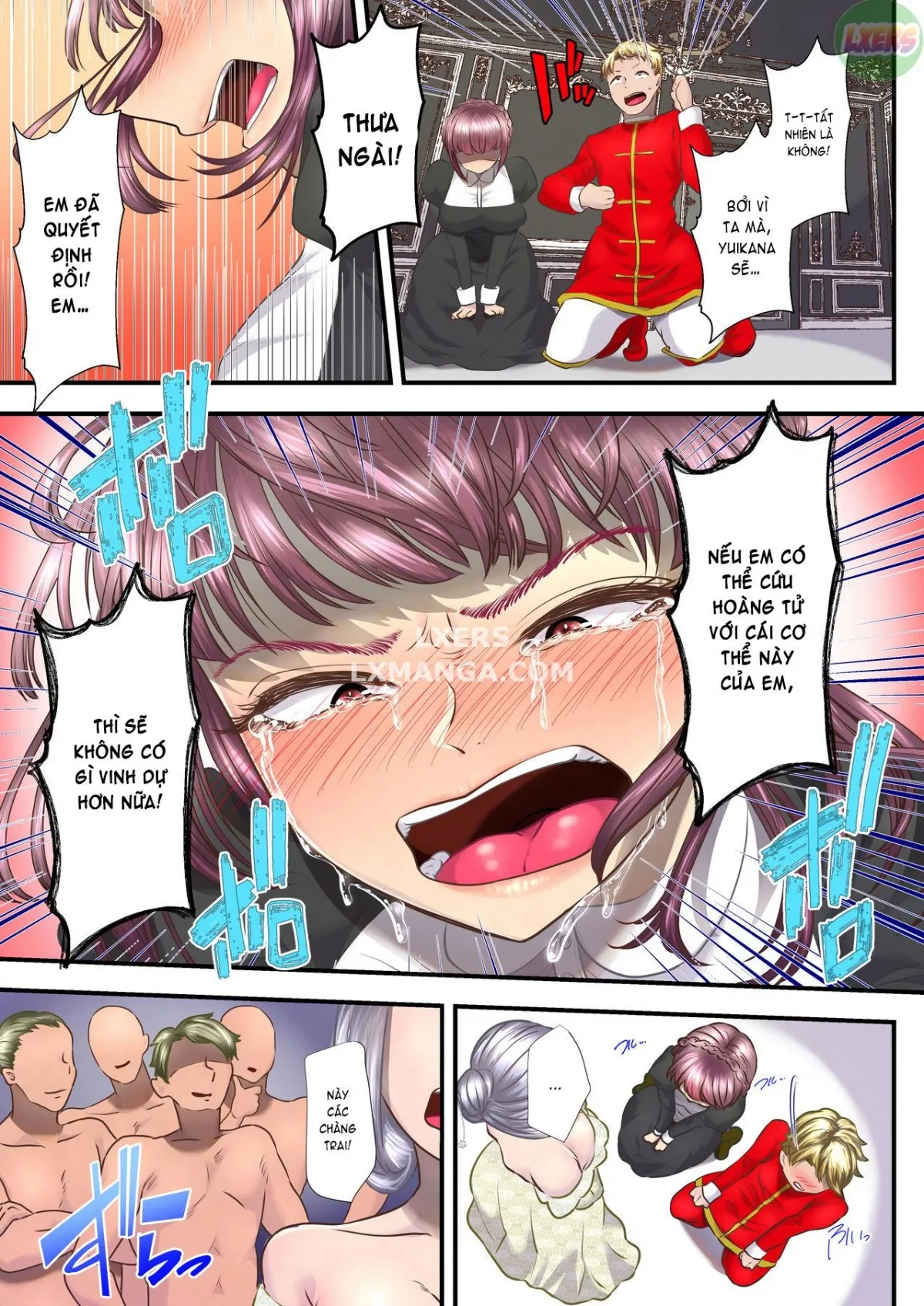HentaiVN.net - Ảnh 35 - I Became A A Masochist And Sold Out My Country At The Hands Of This High Class Prostitute. [Koukyuu Shoufu No Baikoku Maso-Ka Choukyou ~Juusha Baikyaku Hen~] - Oneshot