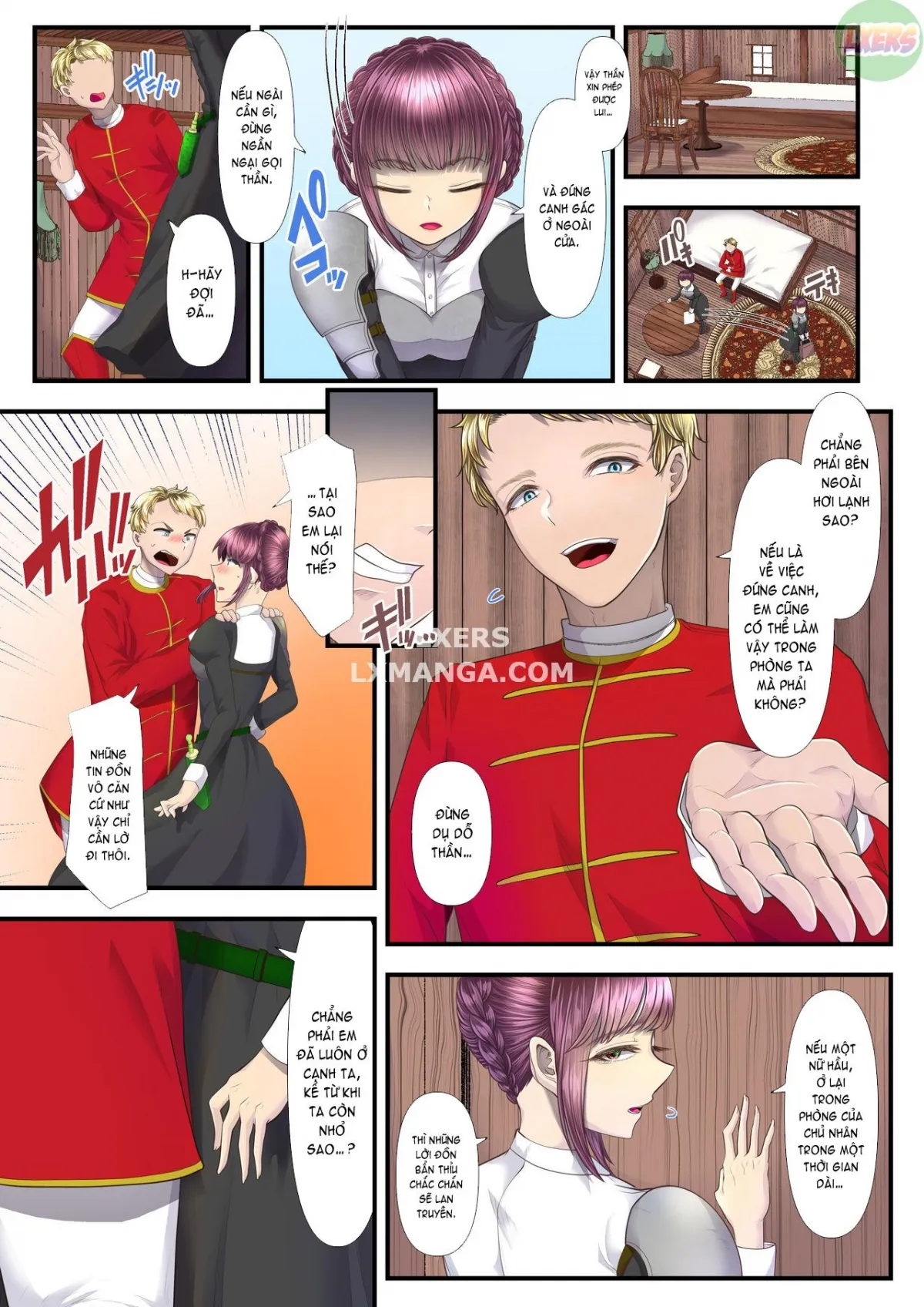 HentaiVN.net - Ảnh 6 - I Became A A Masochist And Sold Out My Country At The Hands Of This High Class Prostitute. [Koukyuu Shoufu No Baikoku Maso-Ka Choukyou ~Juusha Baikyaku Hen~] - Oneshot