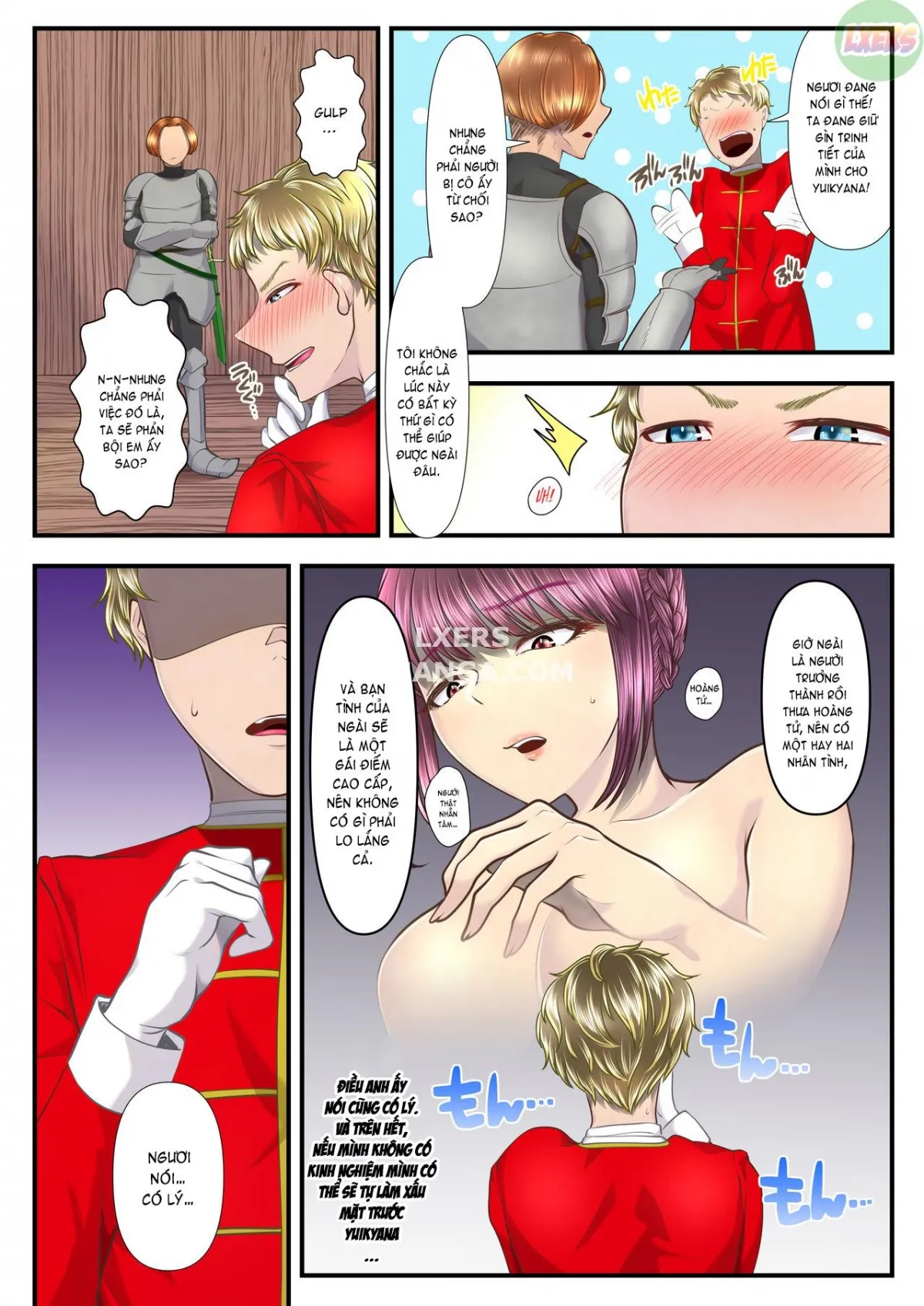 HentaiVN.net - Ảnh 9 - I Became A A Masochist And Sold Out My Country At The Hands Of This High Class Prostitute. [Koukyuu Shoufu No Baikoku Maso-Ka Choukyou ~Juusha Baikyaku Hen~] - Oneshot