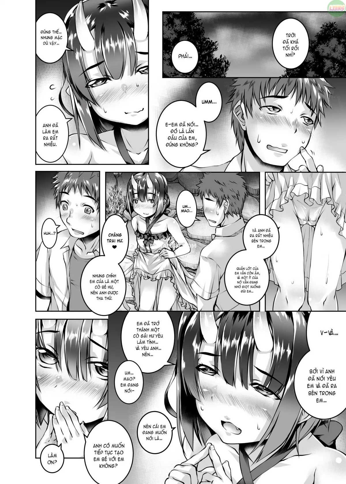 HentaiVN.net - Ảnh 19 - Cô bé nghịch ngợm - Chap 1