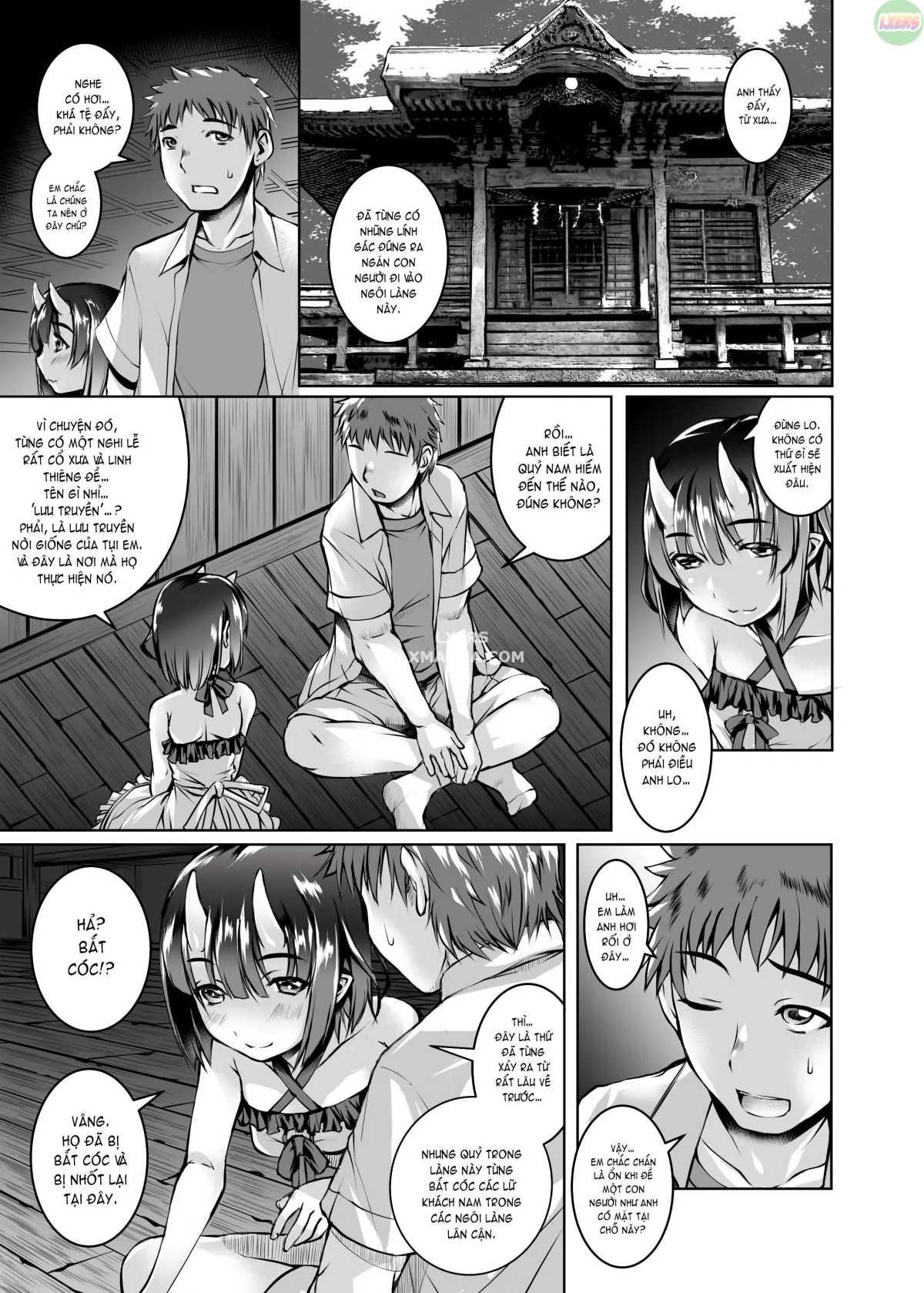 HentaiVN.net - Ảnh 4 - Cô bé nghịch ngợm - Chap 1