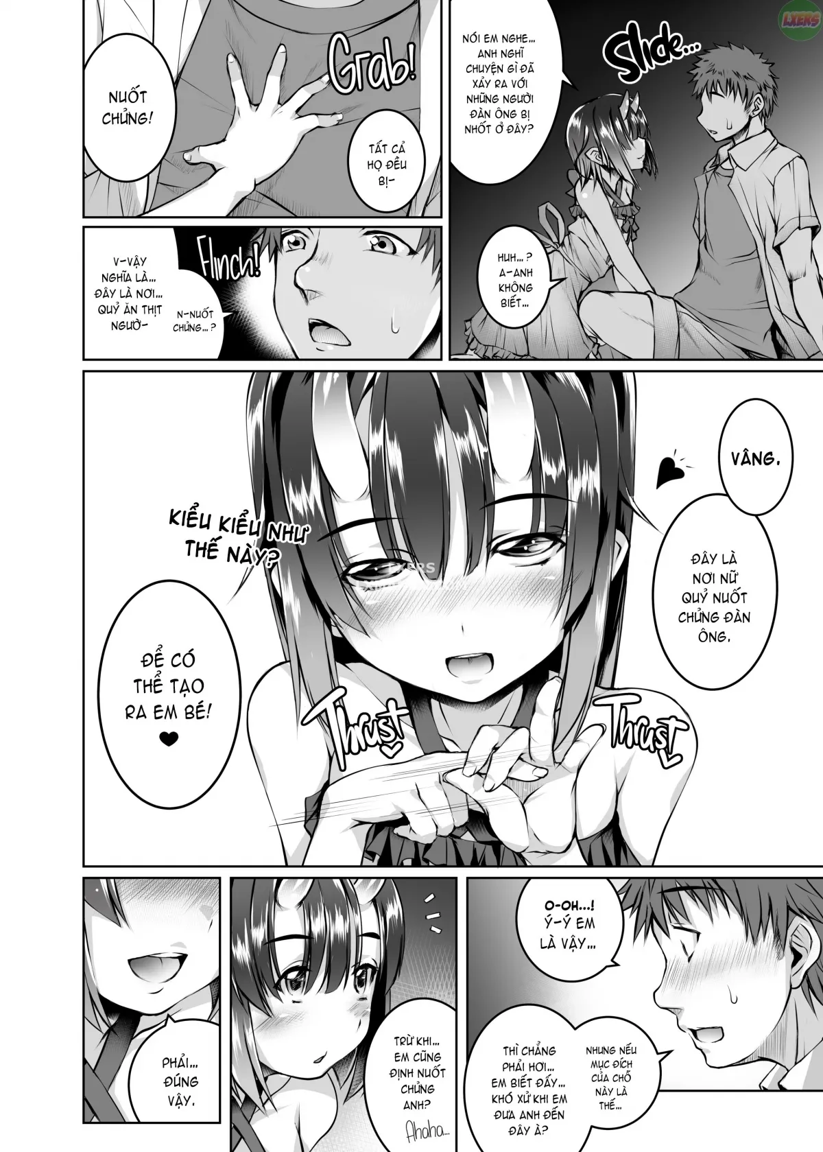 HentaiVN.net - Ảnh 5 - Cô bé nghịch ngợm - Chap 1