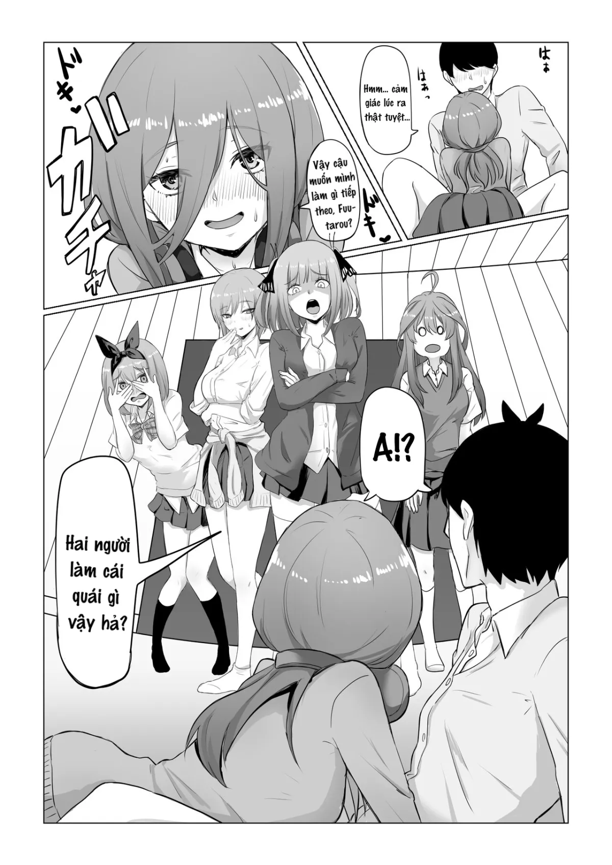 HentaiVN.net - Ảnh 5 - Bún cua cùng Fuutarou... [Nakano Miku] - Oneshot