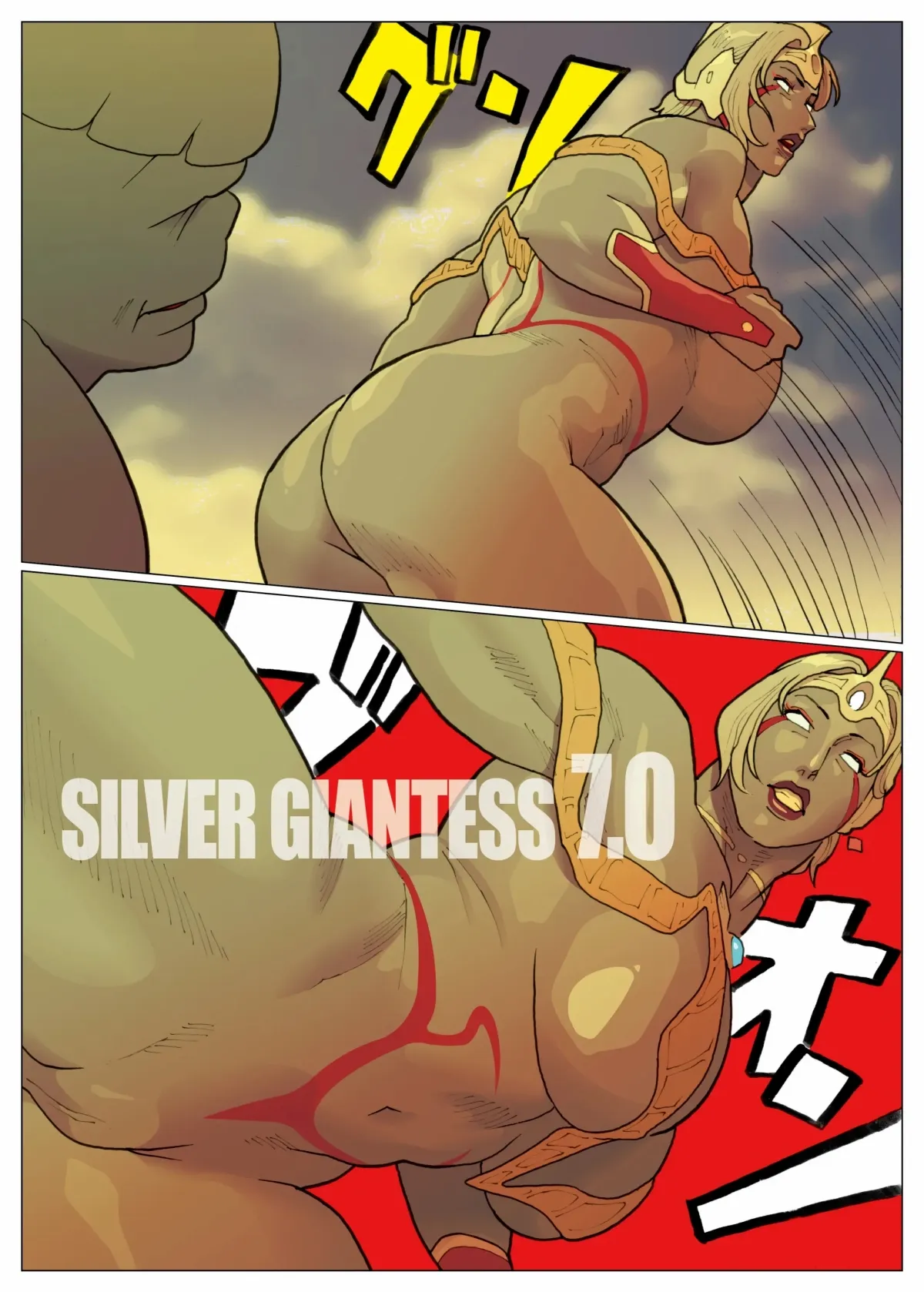 HentaiVN.net - Ảnh 11 - Mousou Tokusatsu Series: Silver Giantess 7 - Oneshot