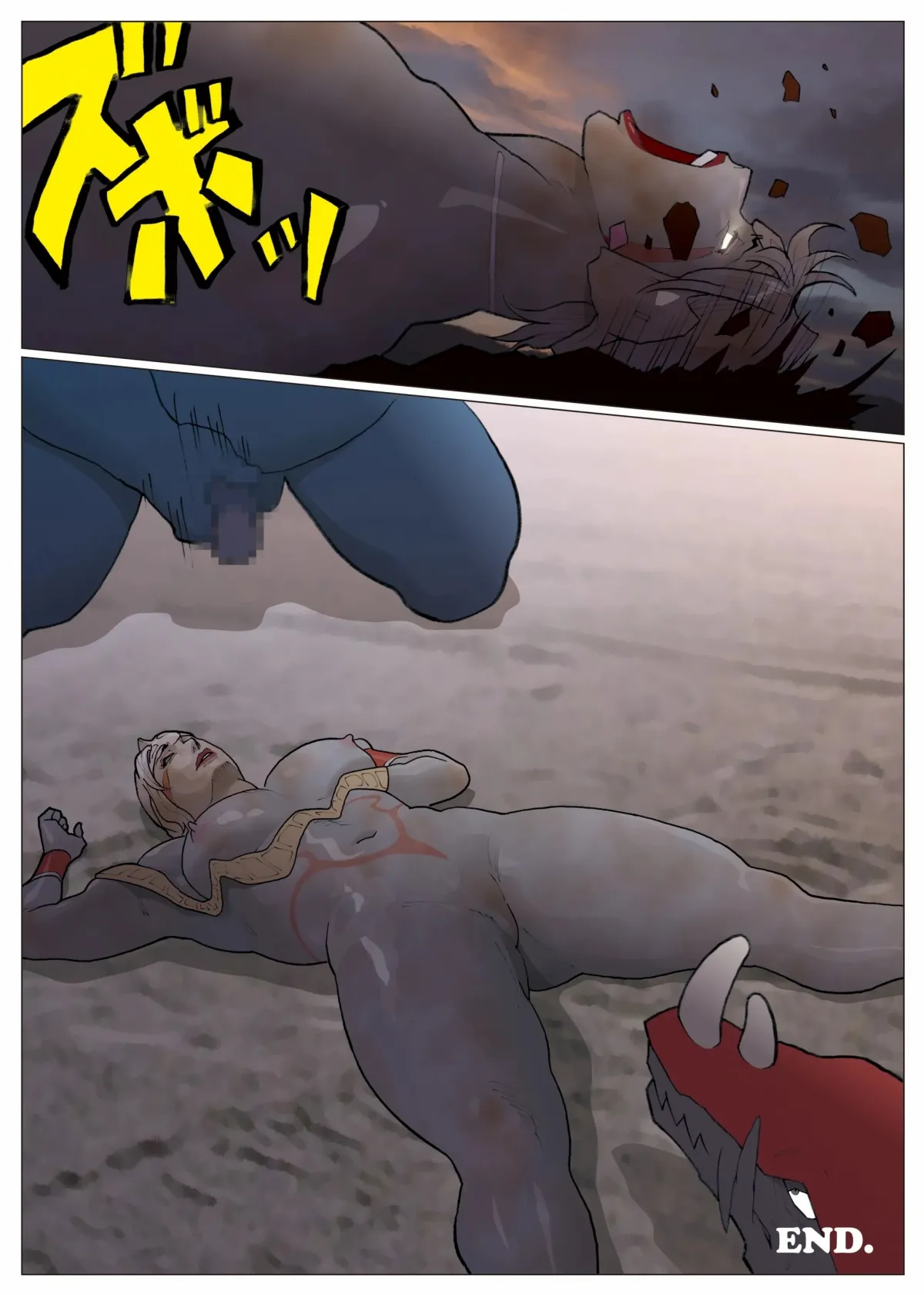 HentaiVN.net - Ảnh 54 - Mousou Tokusatsu Series: Silver Giantess 7 - Oneshot