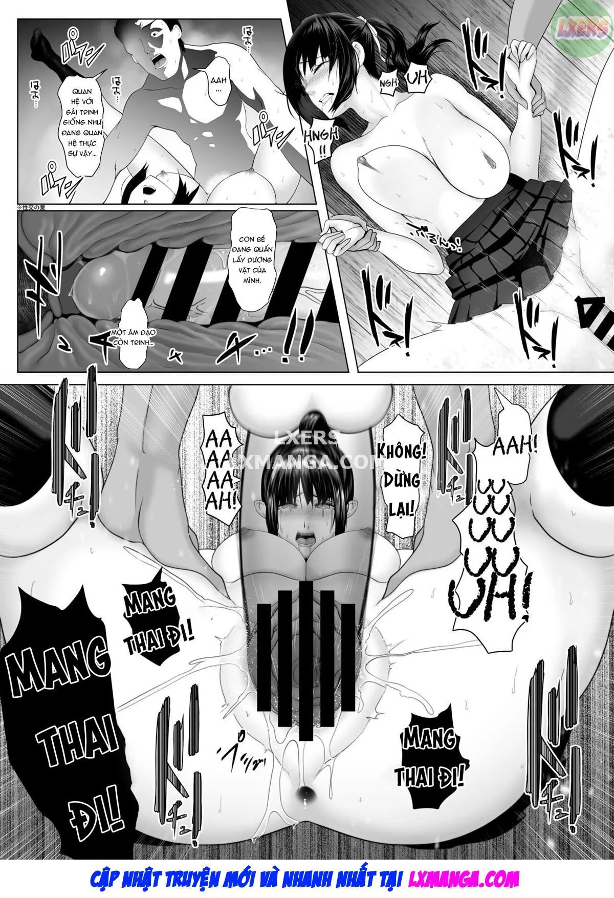 HentaiVN.net - Ảnh 16 - Pregnant Island ~A Girl Gets Pregnant On A Lonely Island~ [Haramase No Shima ~Otome Wa Kotou De Haramibara Ni Naru~] - Chap 1