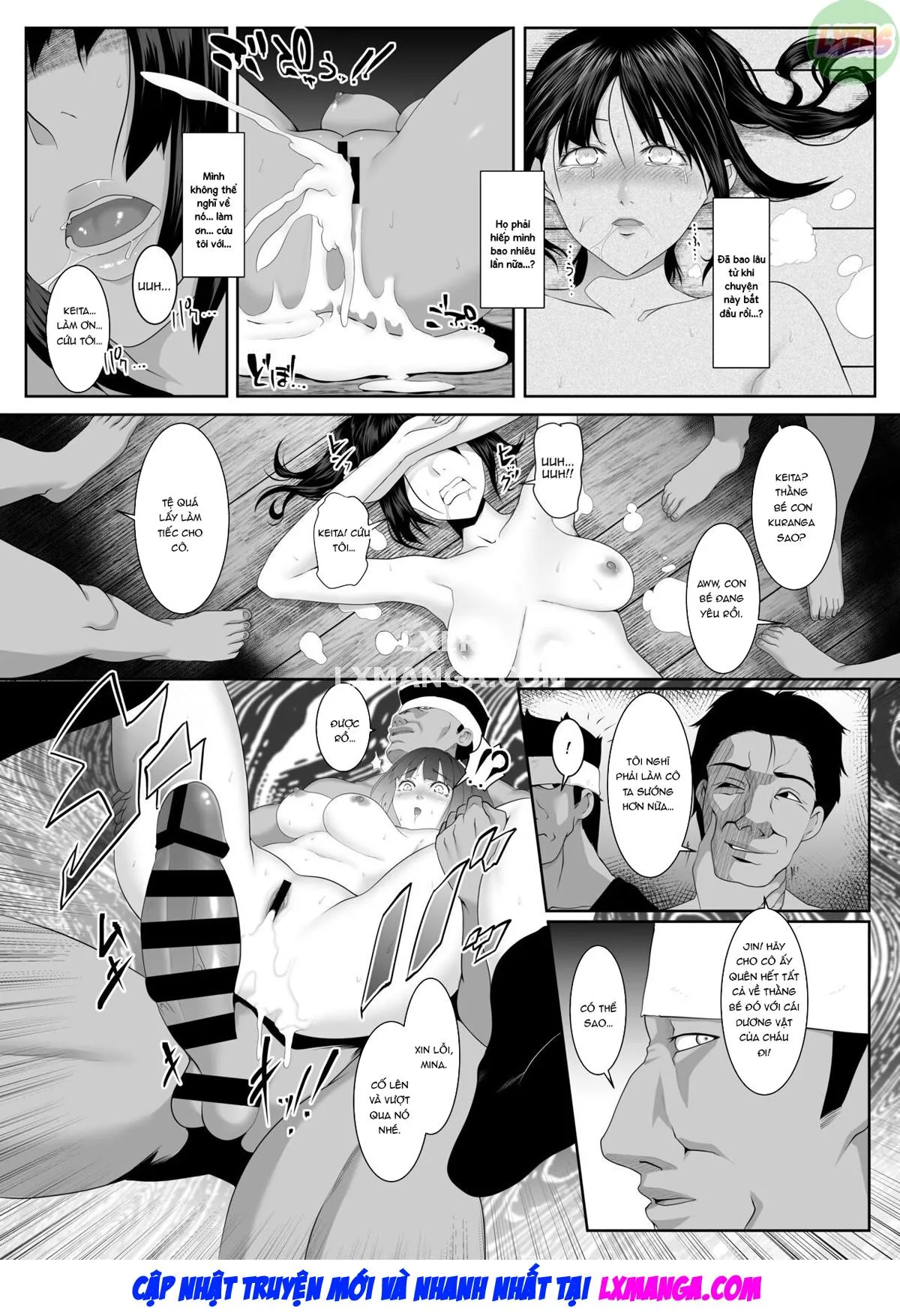 HentaiVN.net - Ảnh 21 - Pregnant Island ~A Girl Gets Pregnant On A Lonely Island~ [Haramase No Shima ~Otome Wa Kotou De Haramibara Ni Naru~] - Chap 1