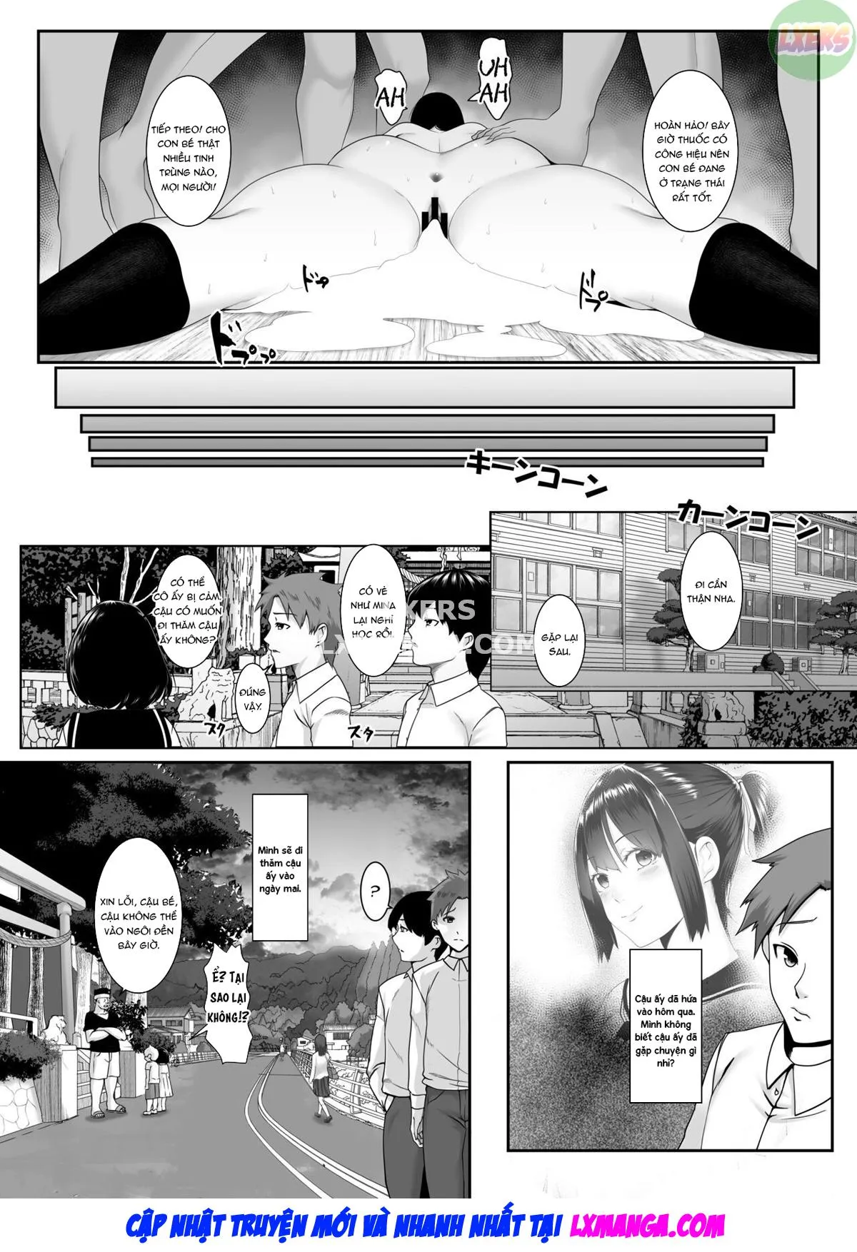 HentaiVN.net - Ảnh 26 - Pregnant Island ~A Girl Gets Pregnant On A Lonely Island~ [Haramase No Shima ~Otome Wa Kotou De Haramibara Ni Naru~] - Chap 1