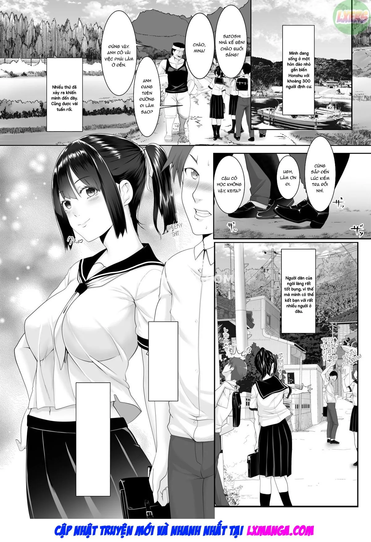 HentaiVN.net - Ảnh 5 - Pregnant Island ~A Girl Gets Pregnant On A Lonely Island~ [Haramase No Shima ~Otome Wa Kotou De Haramibara Ni Naru~] - Chap 1