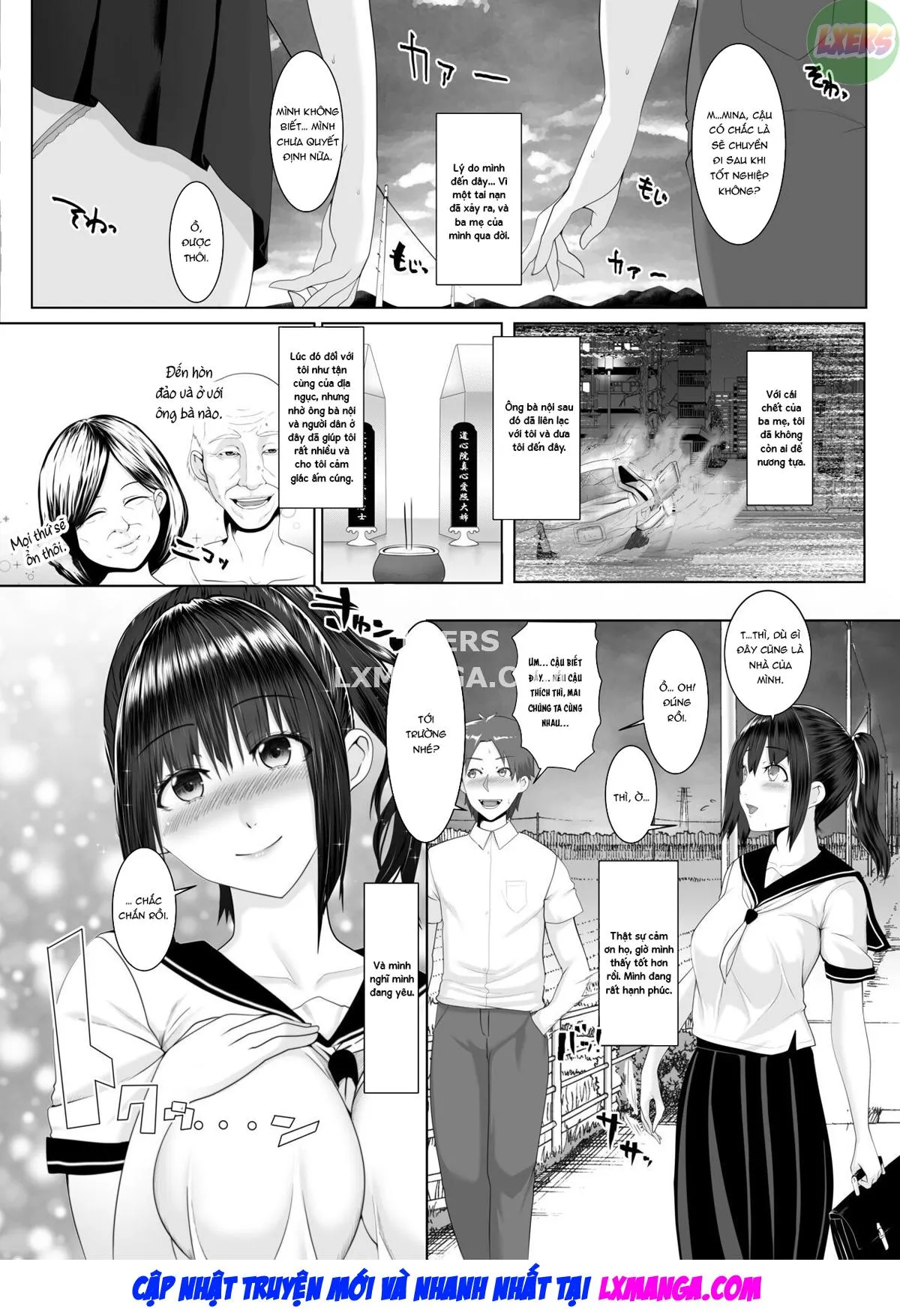 HentaiVN.net - Ảnh 6 - Pregnant Island ~A Girl Gets Pregnant On A Lonely Island~ [Haramase No Shima ~Otome Wa Kotou De Haramibara Ni Naru~] - Chap 1
