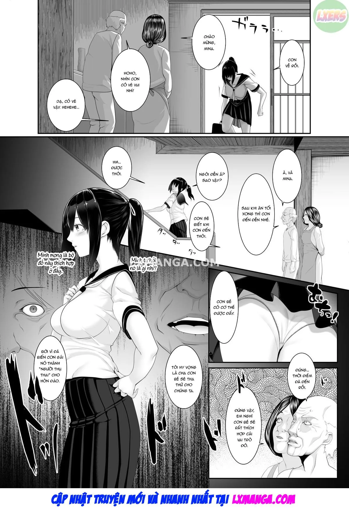 HentaiVN.net - Ảnh 7 - Pregnant Island ~A Girl Gets Pregnant On A Lonely Island~ [Haramase No Shima ~Otome Wa Kotou De Haramibara Ni Naru~] - Chap 1