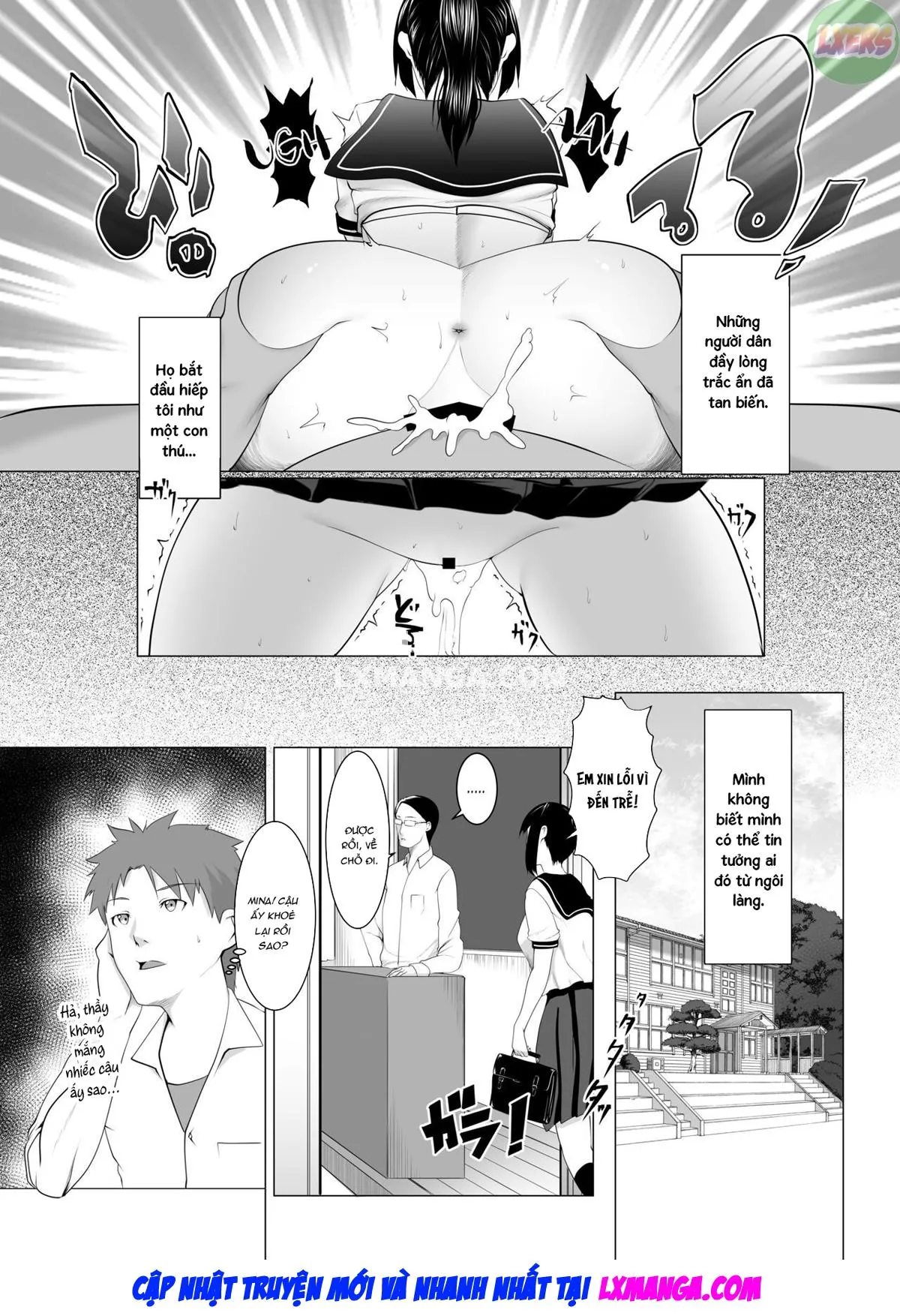 HentaiVN.net - Ảnh 11 - Pregnant Island ~A Girl Gets Pregnant On A Lonely Island~ [Haramase No Shima ~Otome Wa Kotou De Haramibara Ni Naru~] - Chap 2